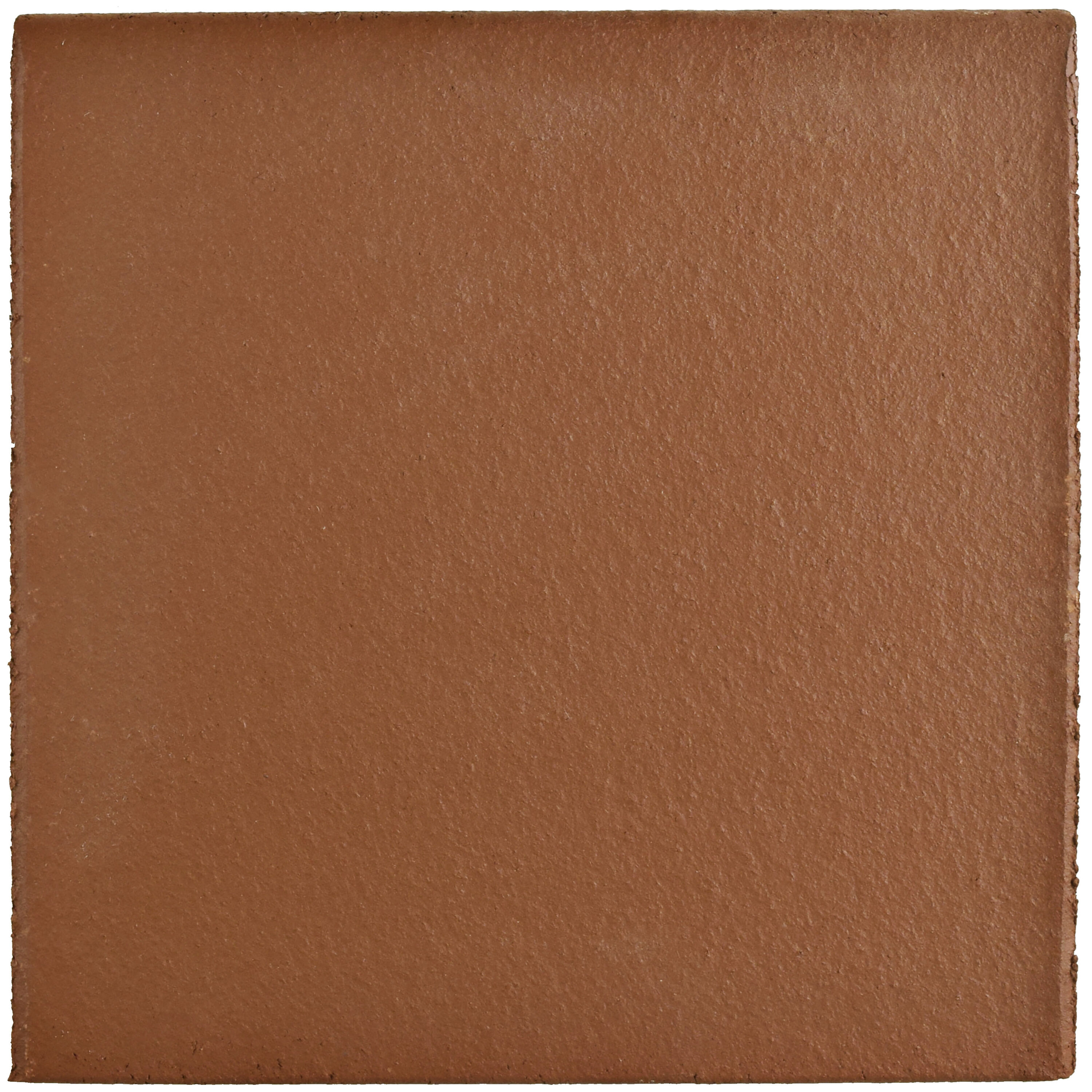 Affinity Tile FGA6KRDE Quarry Bullnose Red 5-7/8-in x 5-7/8-in Glazed Ceramic Bullnose Tile ( 2.08-sq ft / Carton ) 8 -Pack