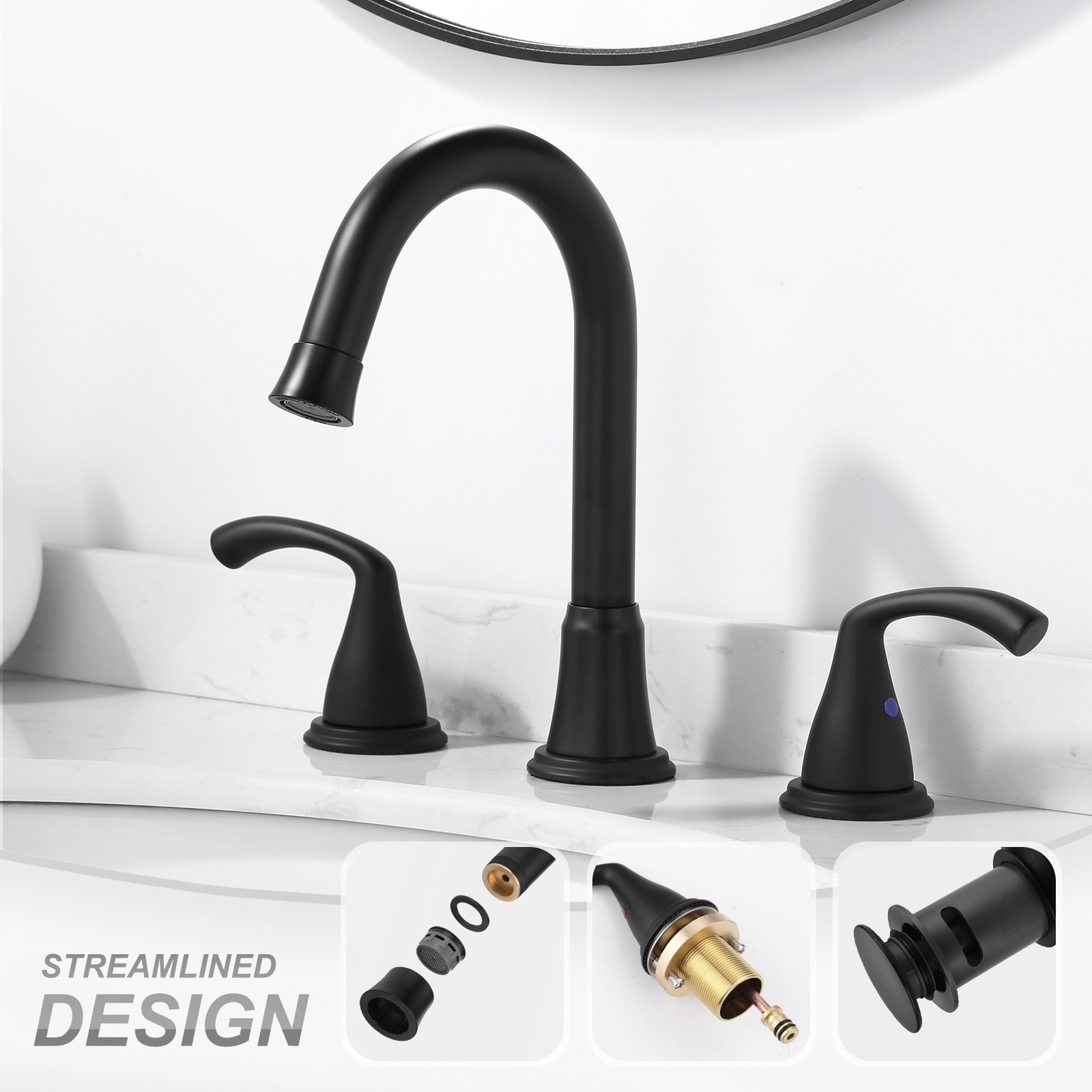 WOWOW 2324100B-LW Lavatory-Faucets - View #8