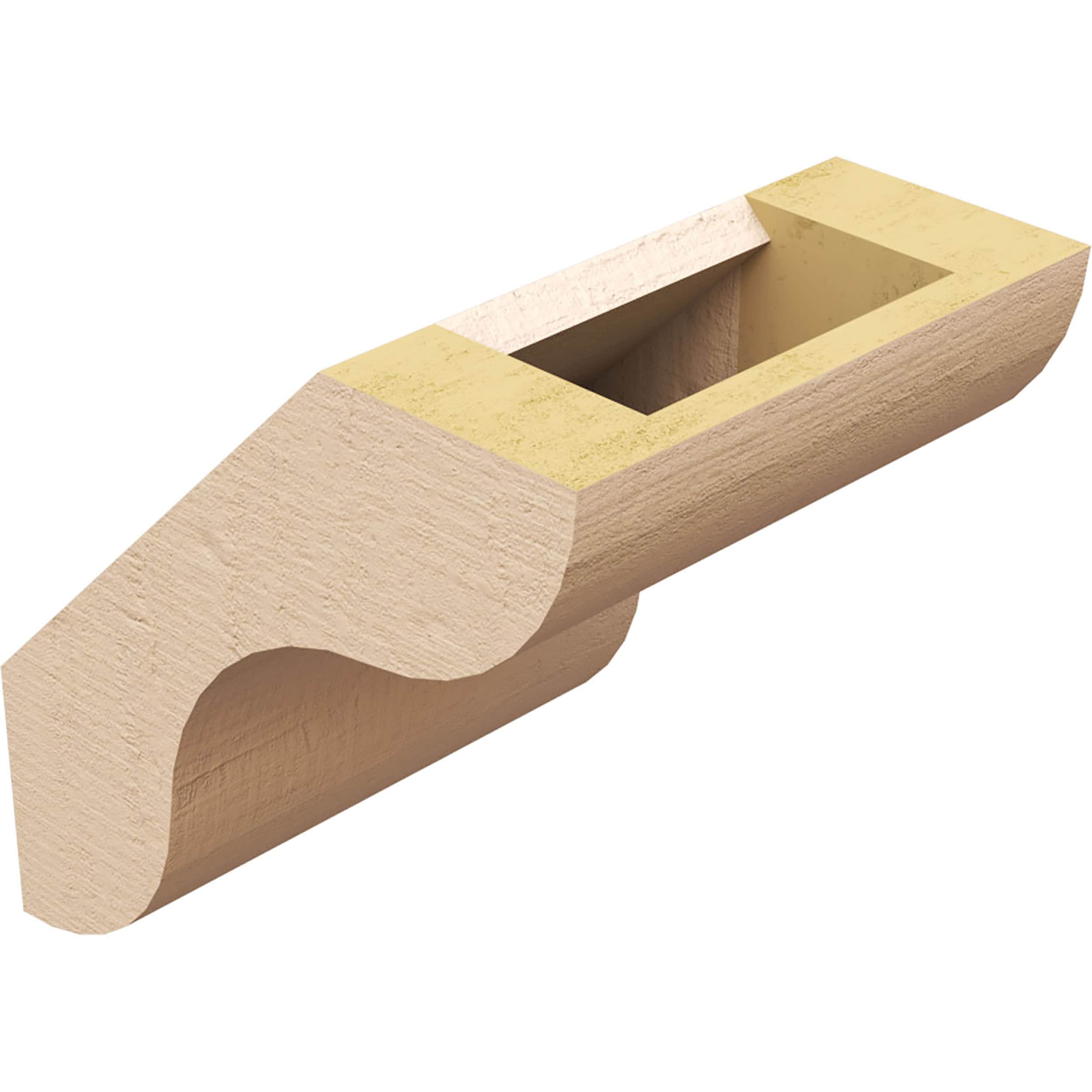 Ekena Millwork BRCUR05X06X06CARRCPR braces - View #12