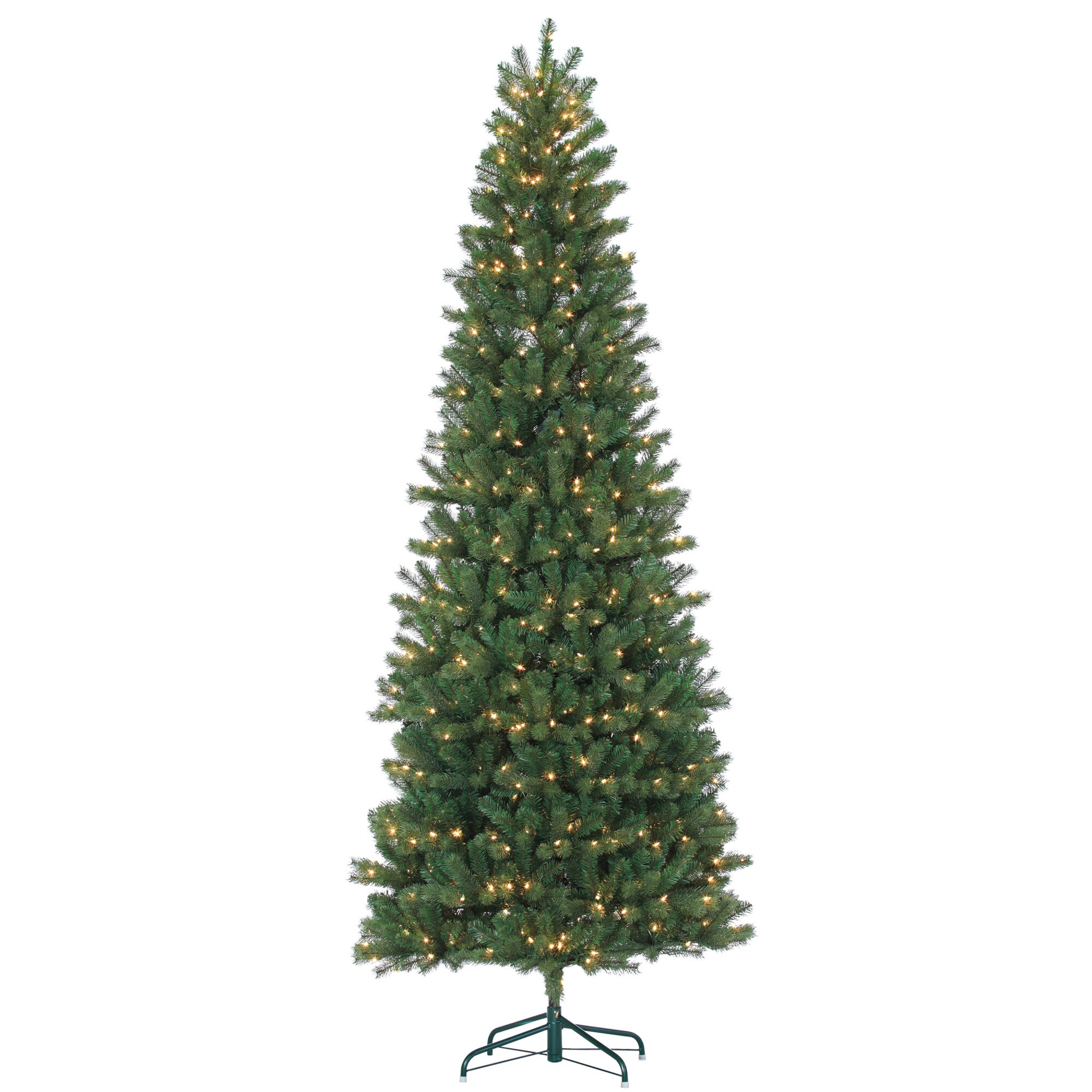 Sterling Tree Company 6275-90C 9-ft Pine Pre-lit Artificial Christmas Tree with White Incandescent Lights