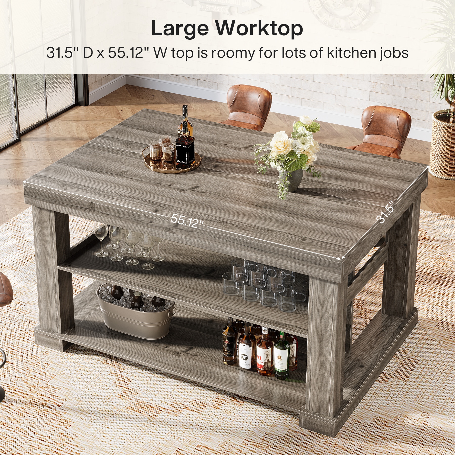 Tribesigns LWOYJL-1560YY Home-Bars - View #7