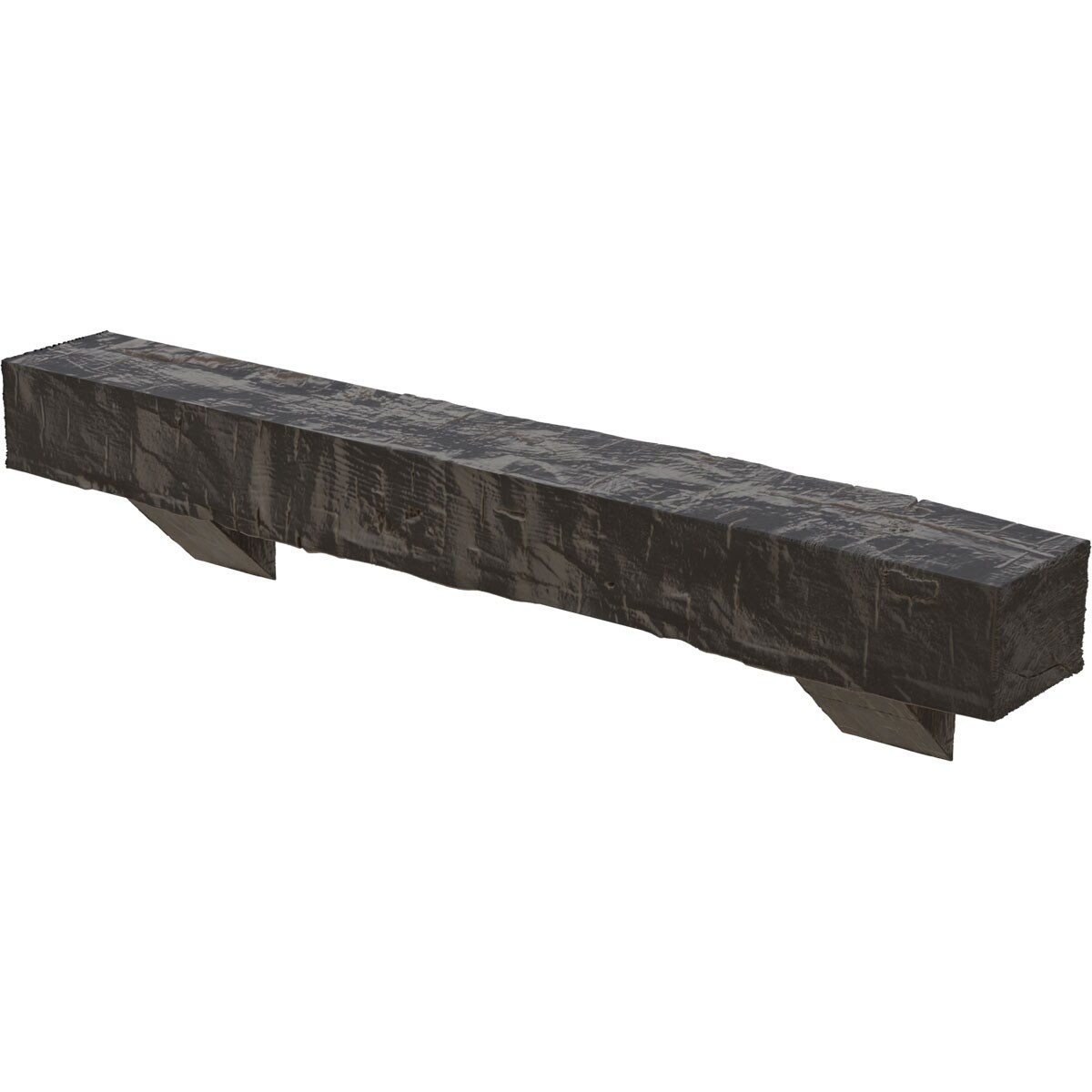 Ekena Millwork MANUHH04X04X36BKAC Mantel-Shelves - View #3