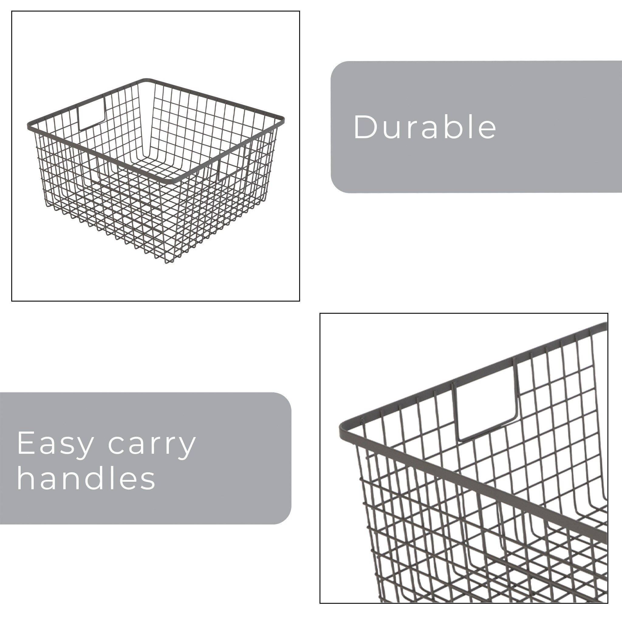 Smart Design 8005591AS4 Bins-Baskets - View #6