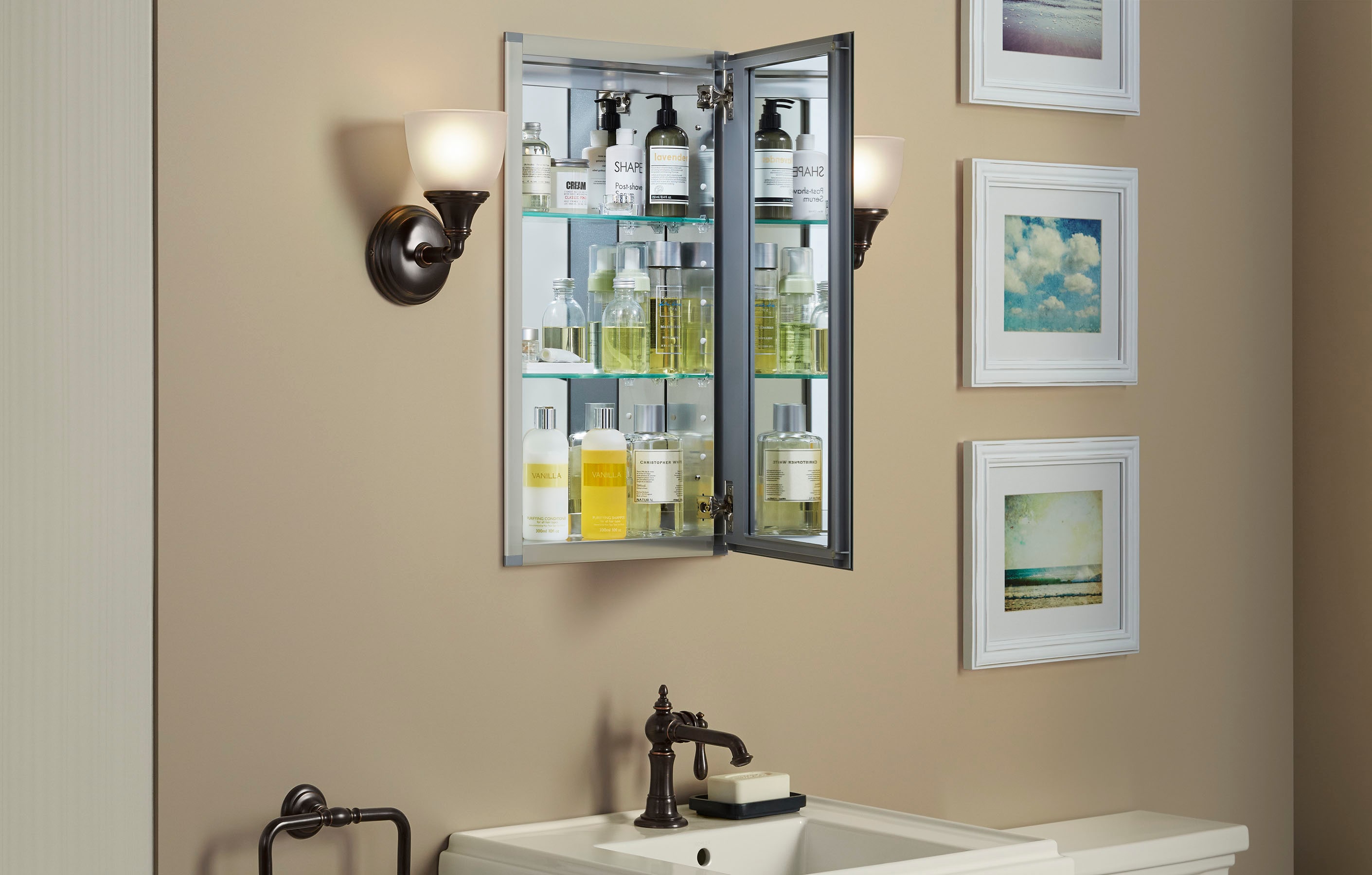 KOHLER CB-CLC1526FS Bathroom-Medicine-Cabinets - View #5