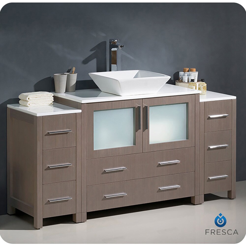 Fresca FCB62-123612GO-CWH-V Bath-Vanity-Combo - View #3