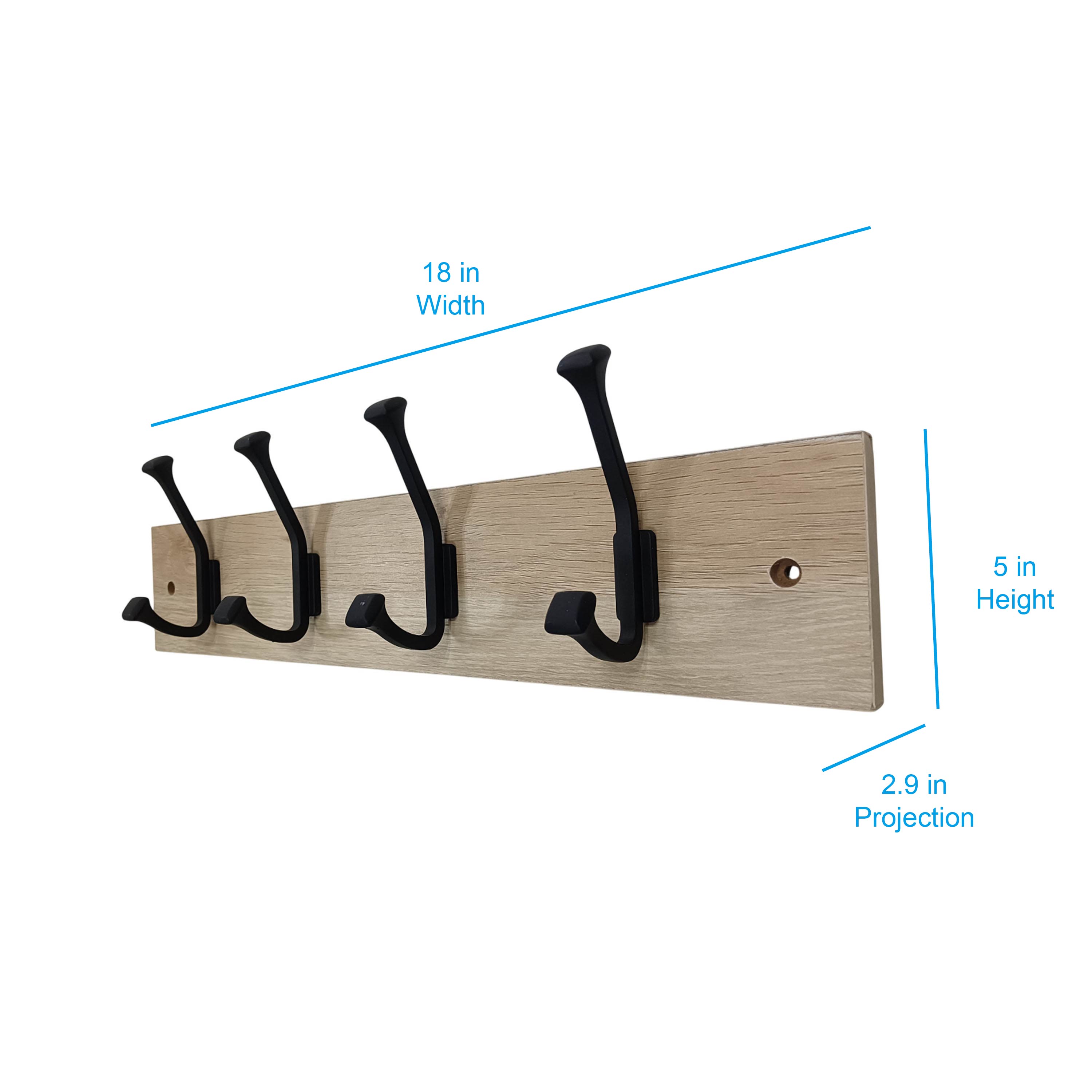 Style Selections 46484DWXLG Decorative-Wall-Hooks - View #3