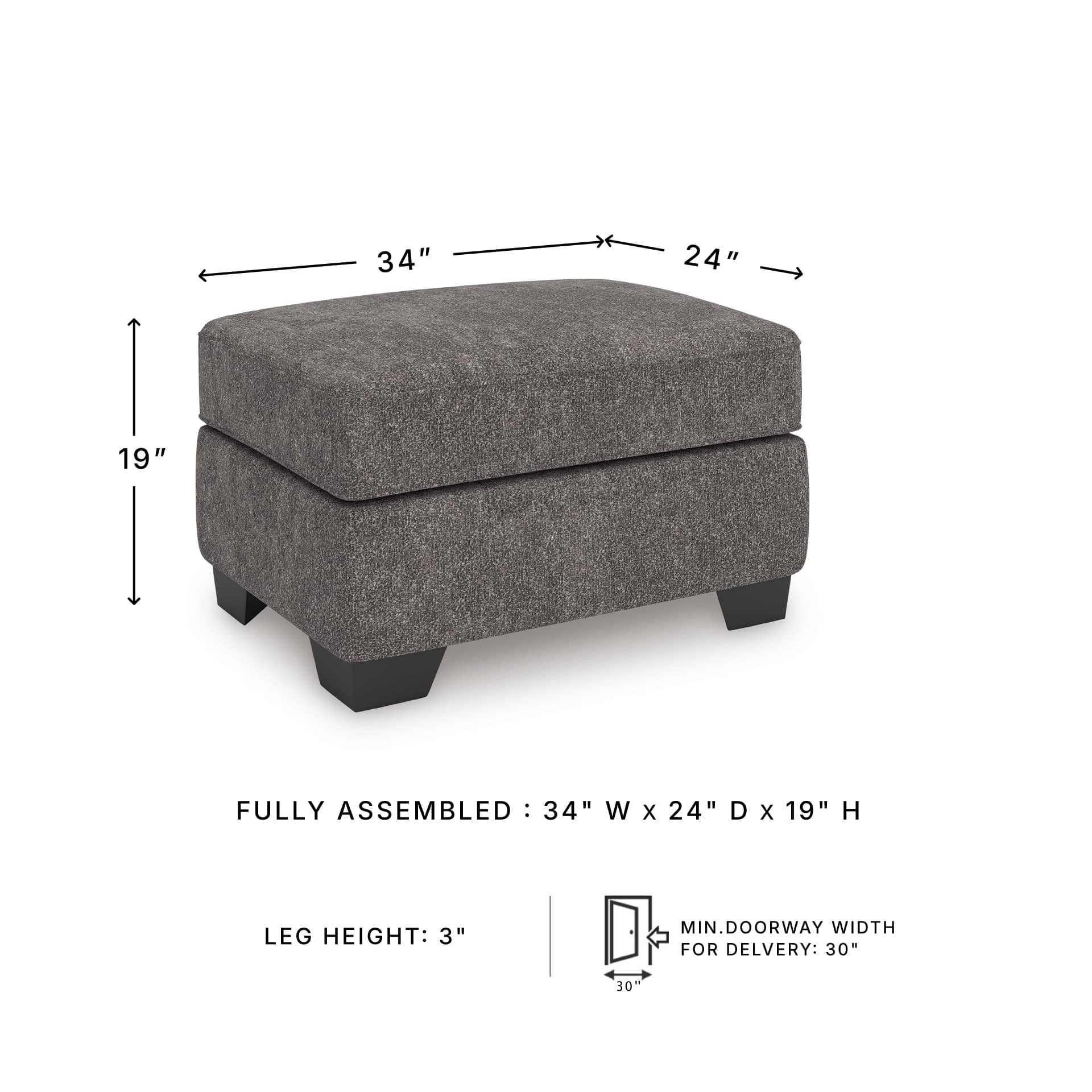 Signature Design by Ashley 3130514 Indoor-Ottomans - View #4