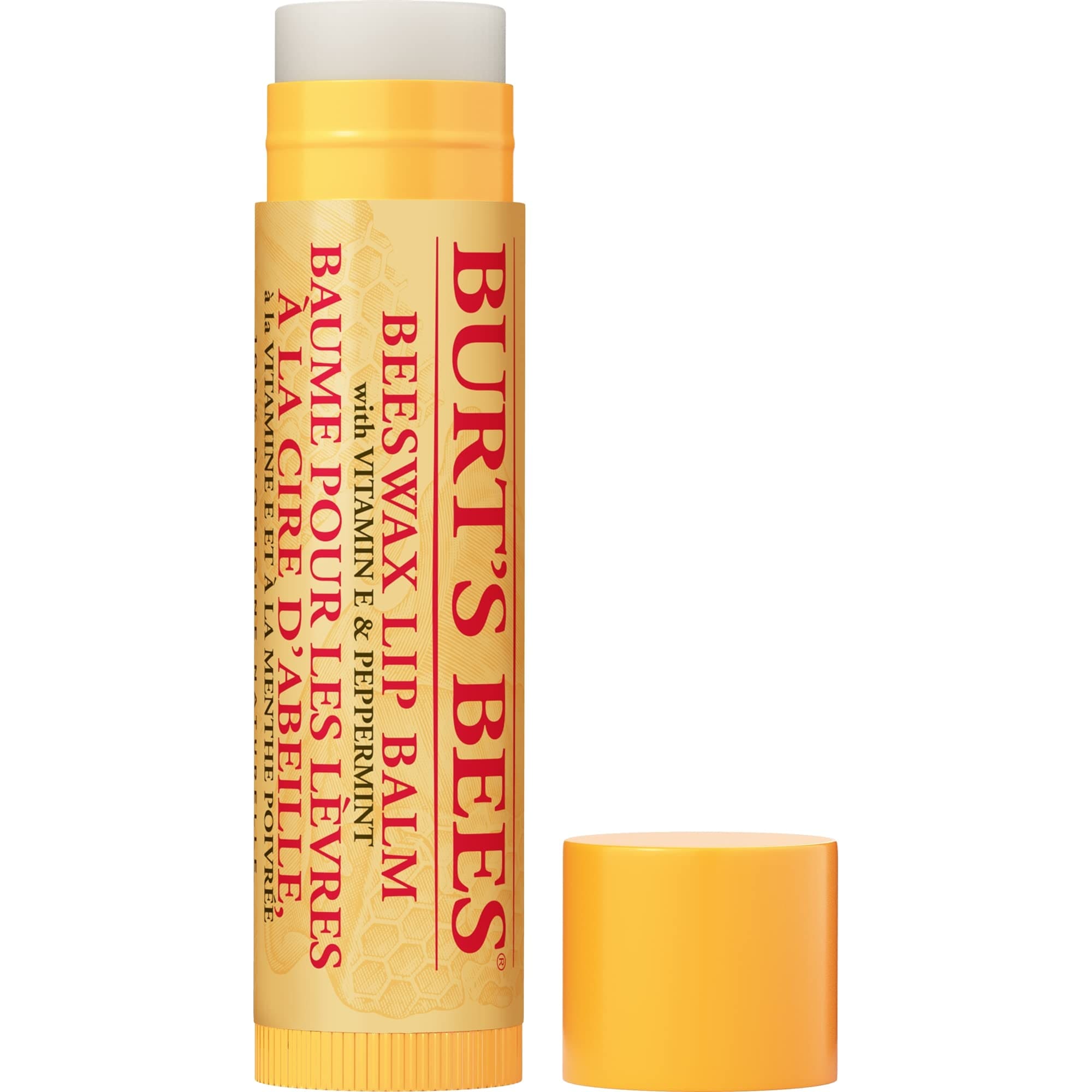 Burt's Bees  Lip Balm Beeswax Single Tube 0.15 Ounce