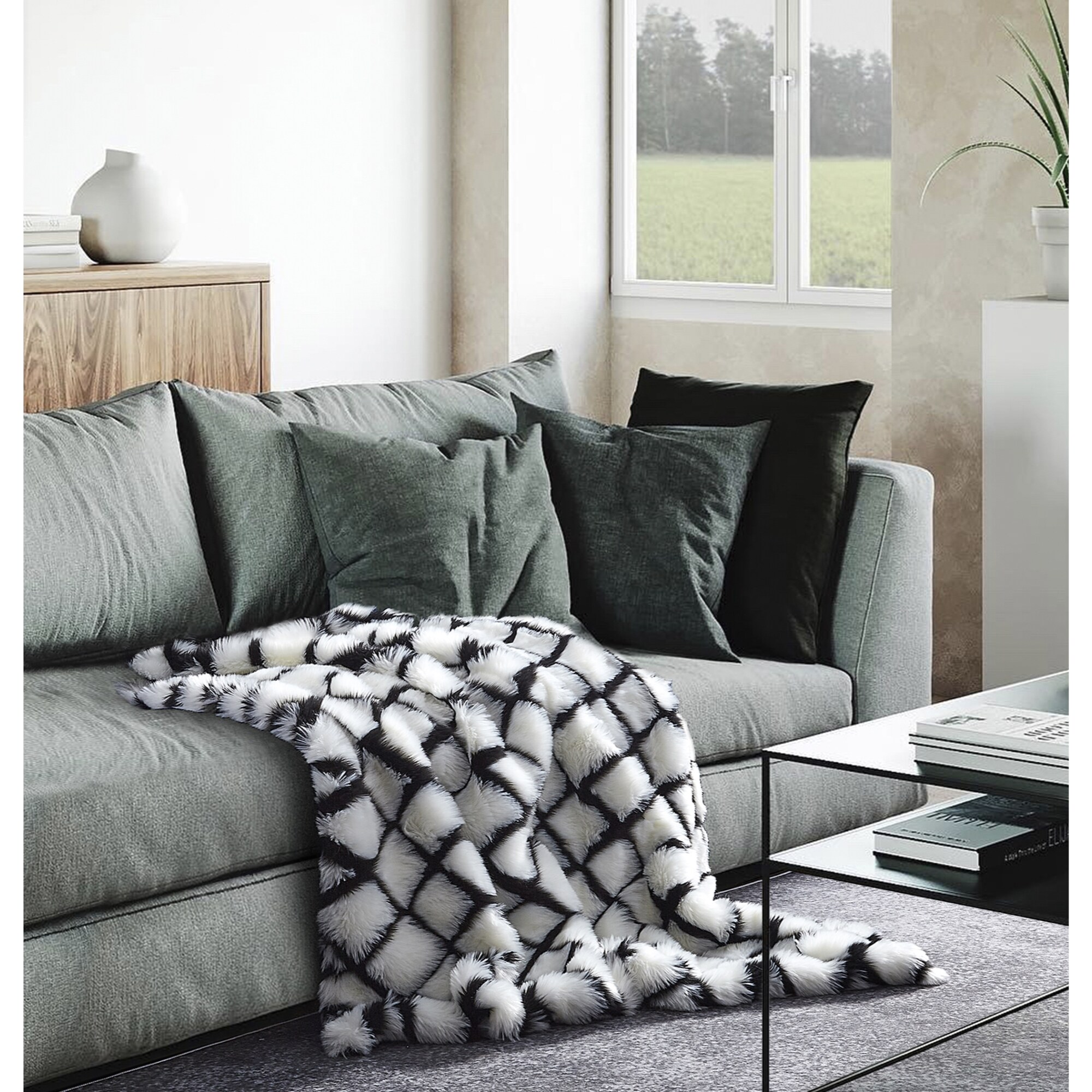 Inspired Home T389-30BK-LS Blankets-And-Throws - View #2