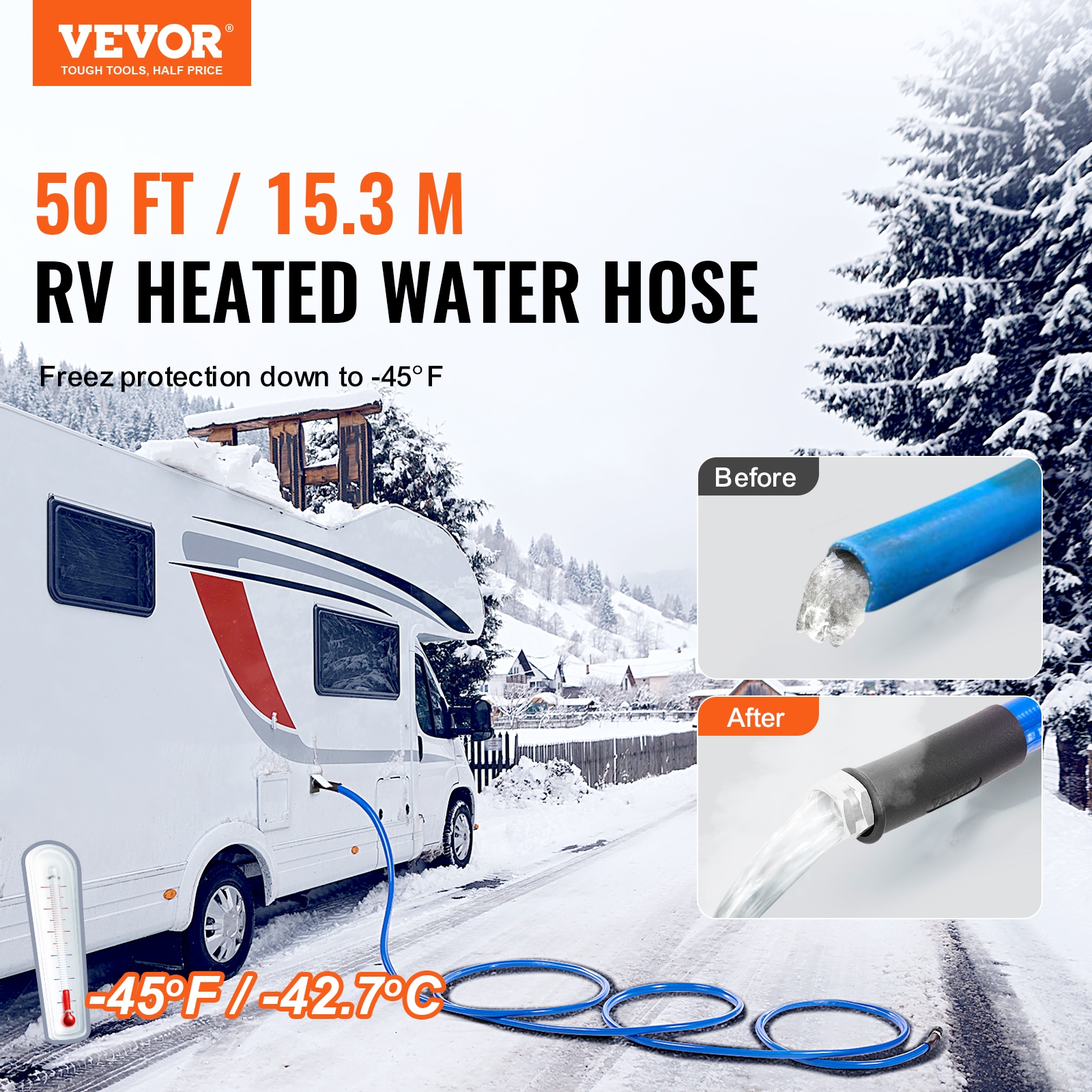 VEVOR GHKJRSG30YC0BXYABV1 Tubing-Hoses - View #4