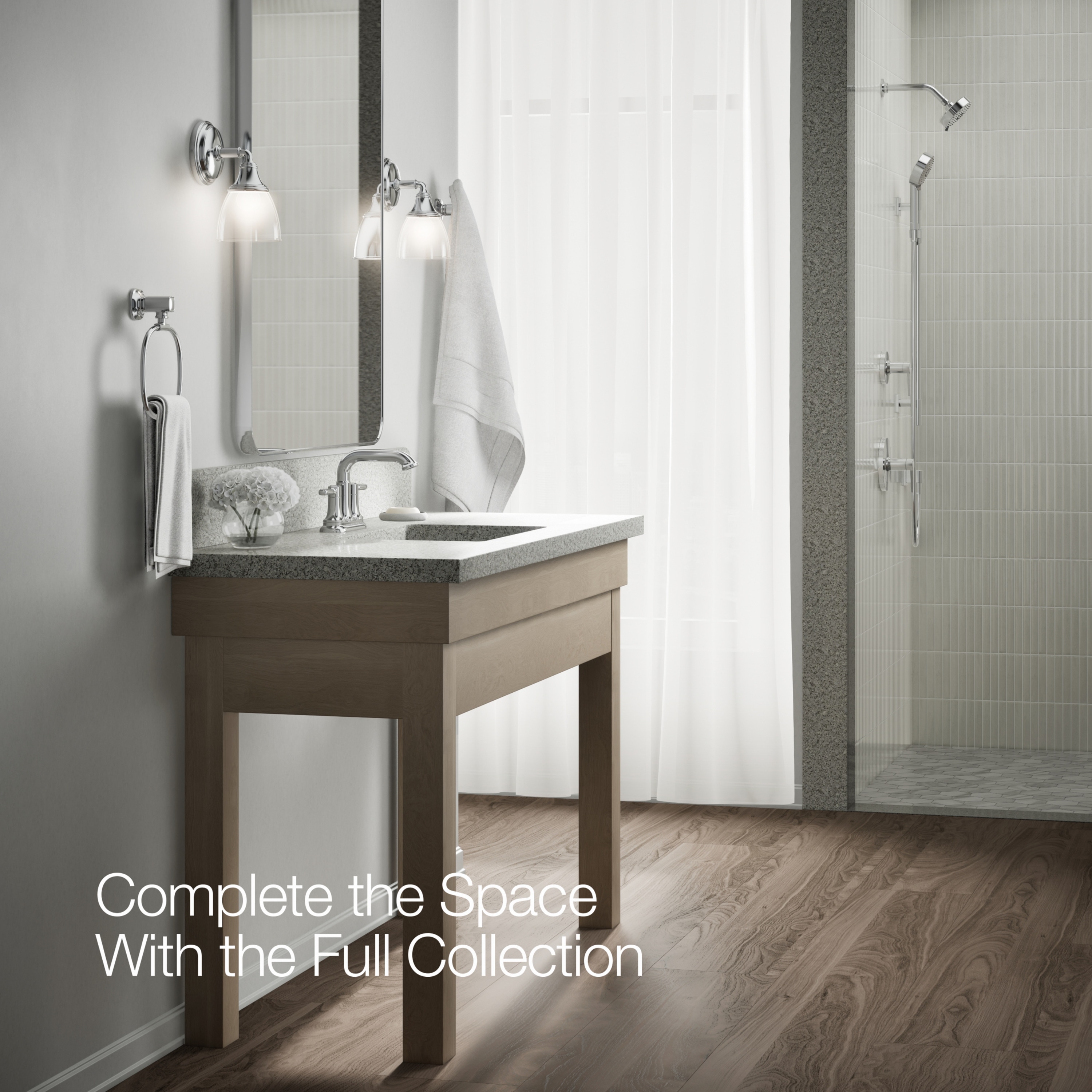 KOHLER K-R33043-4D-CP Lavatory-Faucets - View #6