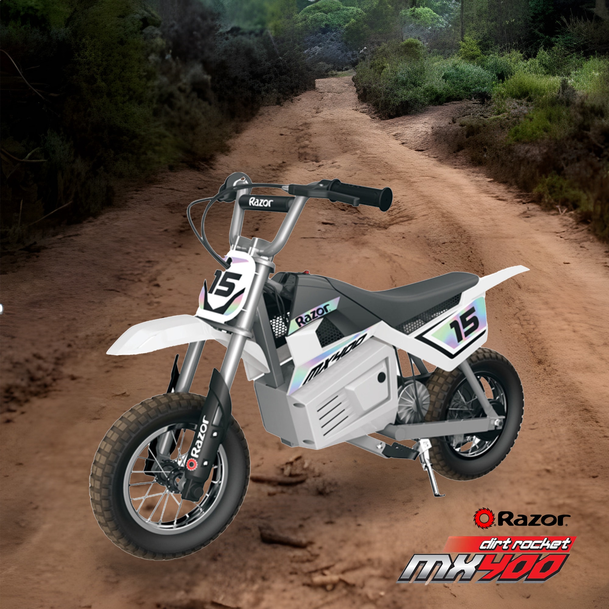 Razor MX400 Dirt Rocket 24V Electric Toy Motocross Motorcycle Dirt
