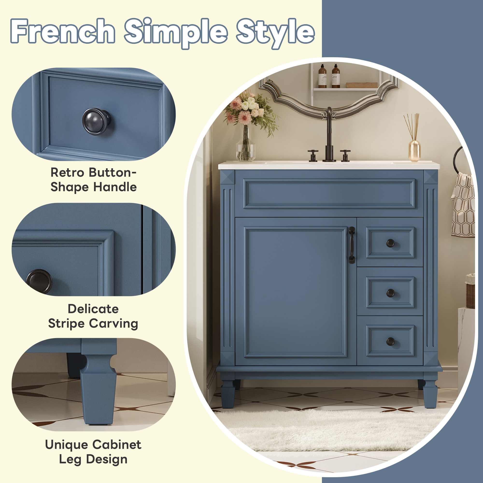 Tatayosi RY-P323323C Bath-Vanity-Combo - View #7