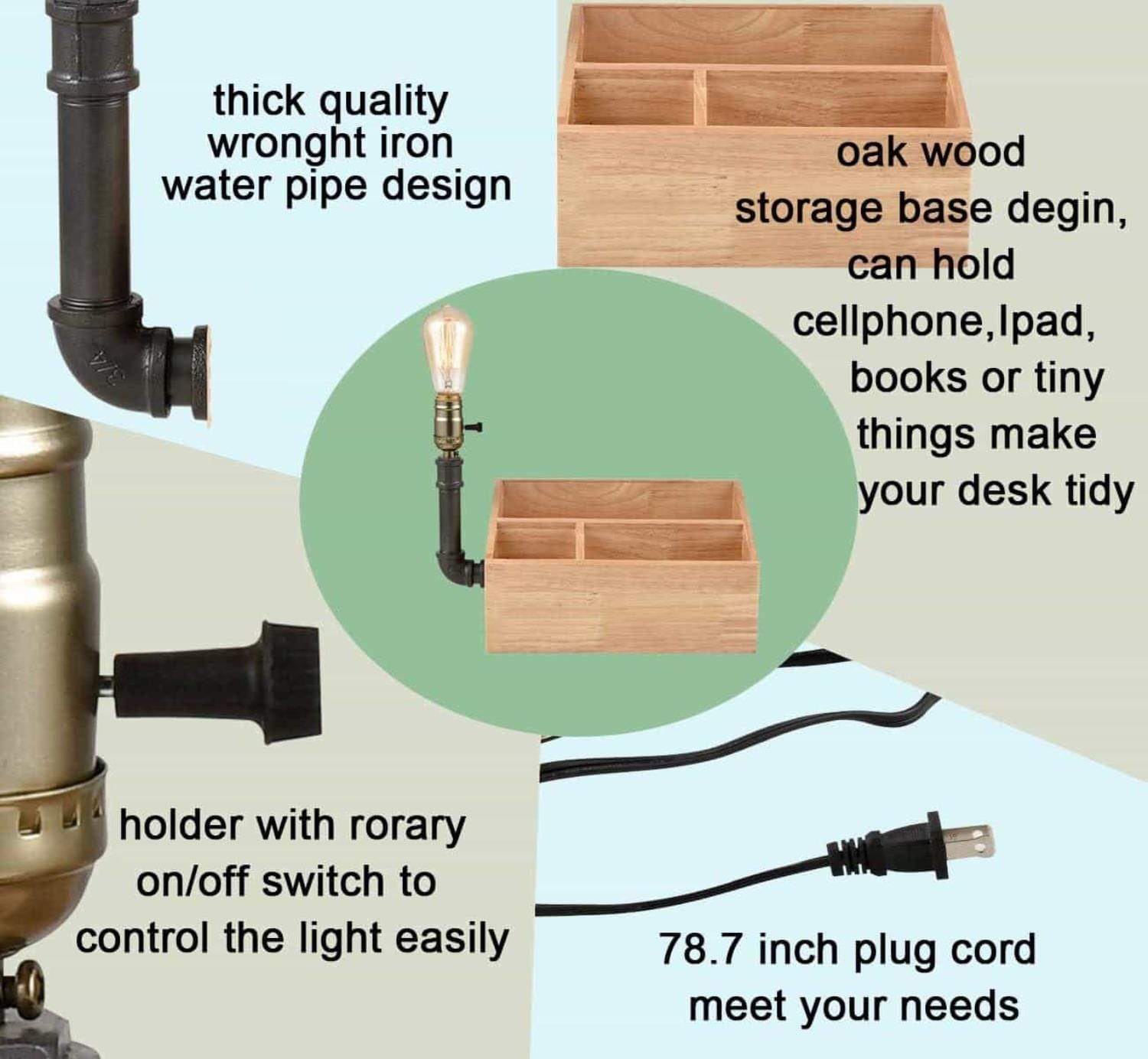 Claxy CL-M8027TU Table-Lamps - View #3