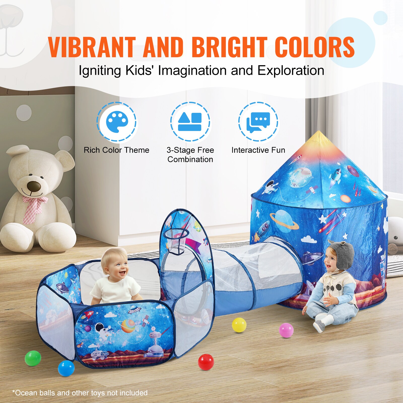 VEVOR PPSDZPX3DHJ0CMQ25V0 Play-Toys - View #5