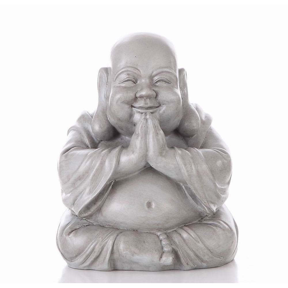 Hi-Line Gift 75621 10-Inches H x 7-Inches W Gray Garden Statue