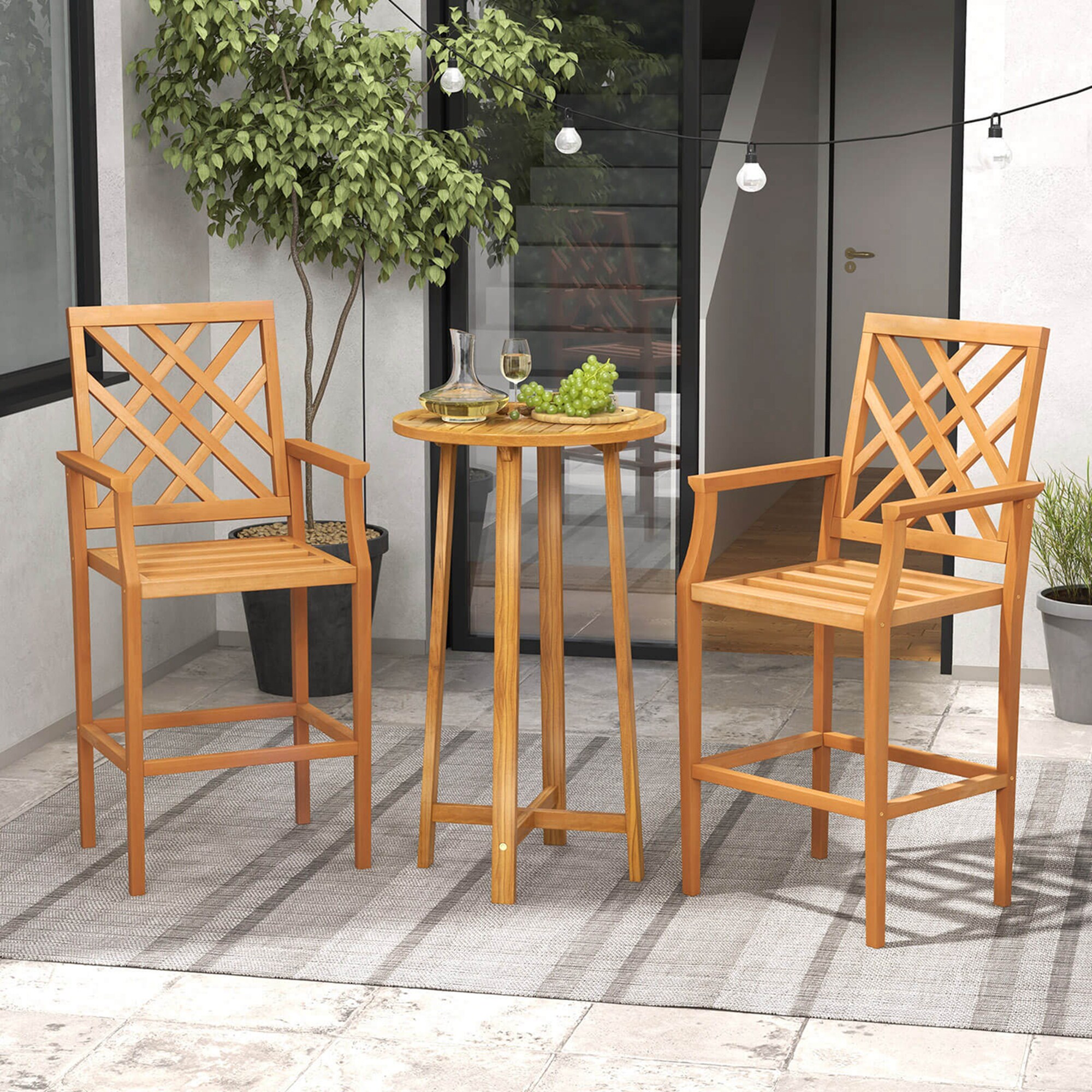 Costway HCST04282 stools - View #8