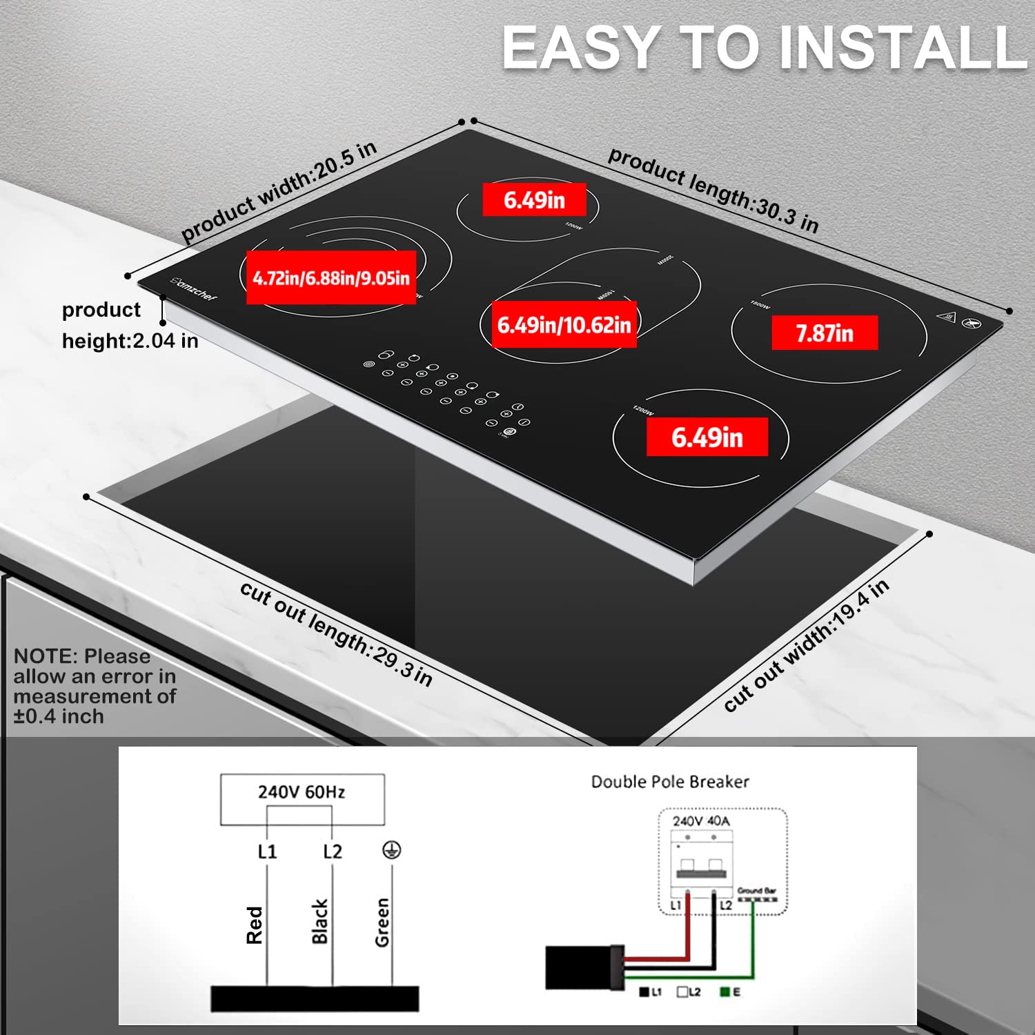 amzchef YL-CF67LS05 Elec-Cktp - View #4