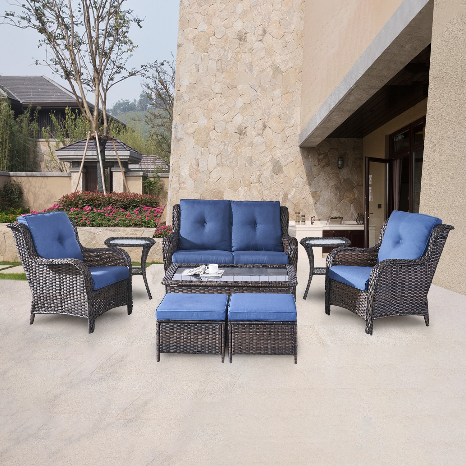 Rilyson FS3818025X2006014-1 Patio-Conversation-Sets - View #2