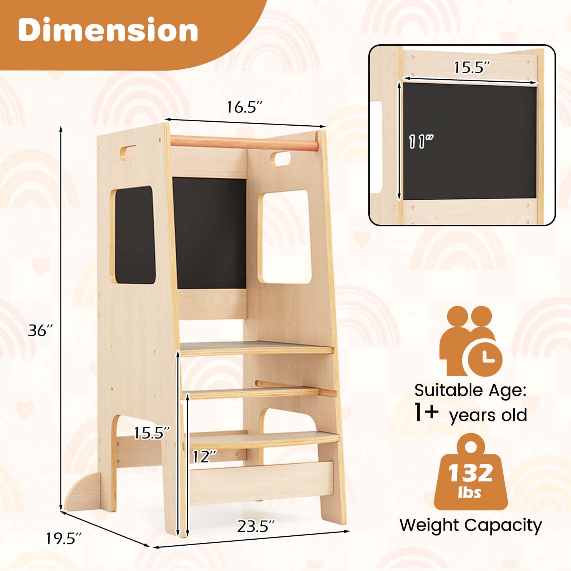 Costway HCST04910 Play-Toys - View #3