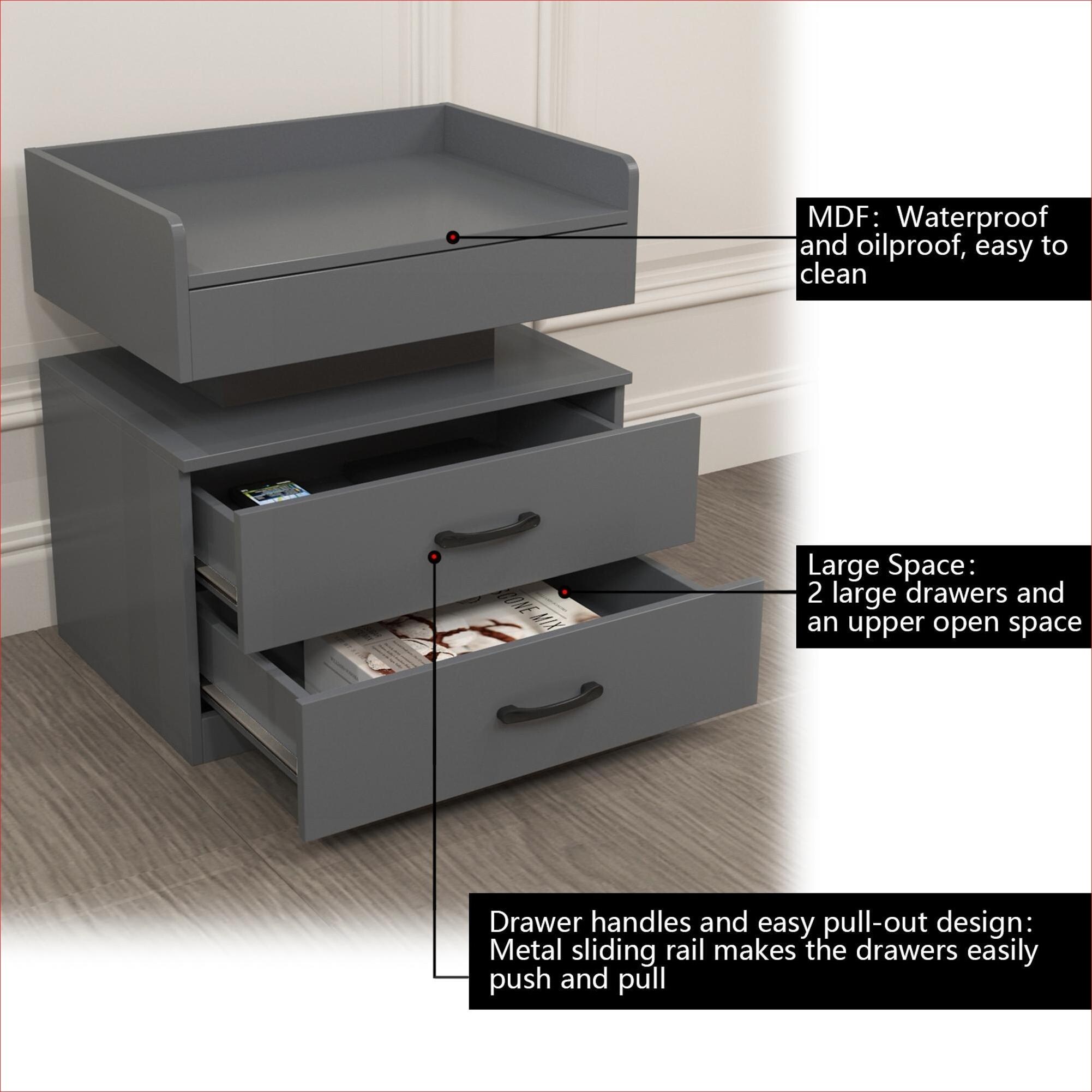 Watnature YK0J36FGLLHN nightstands - View #6