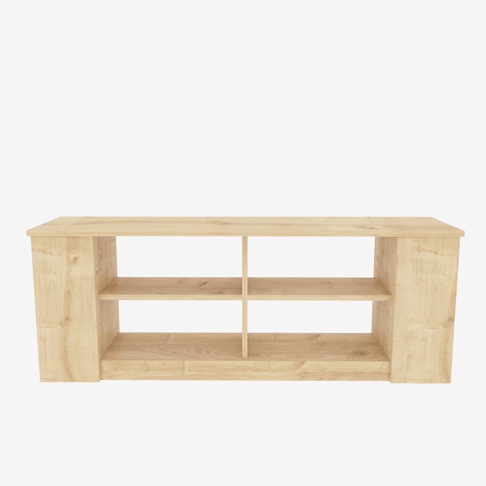 Decorotika Space Tv Stand Sapphire Oak in the TV Stands department at ...