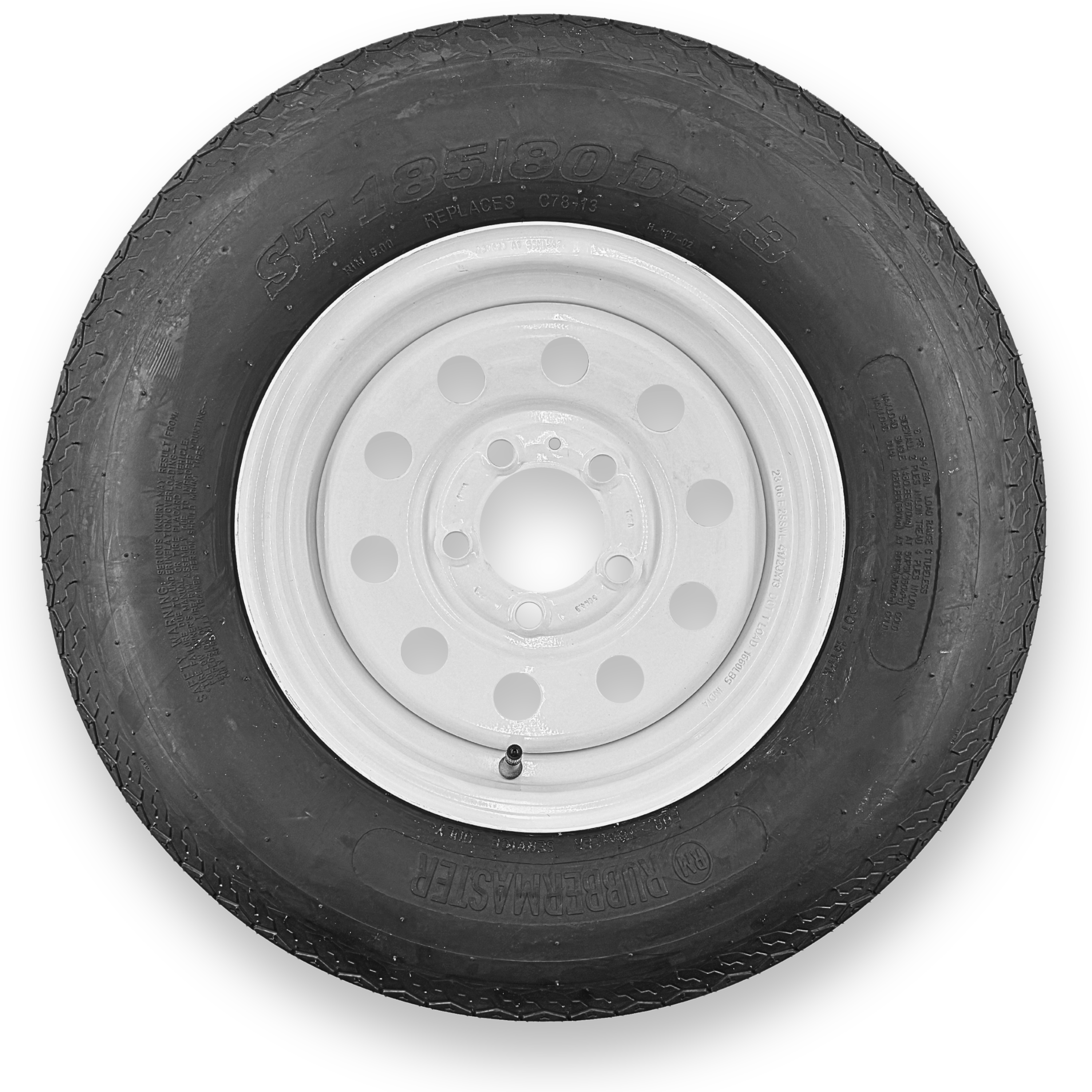 RubberMaster 599465 24.65-in Universal Application Tire and Wheel Assembly