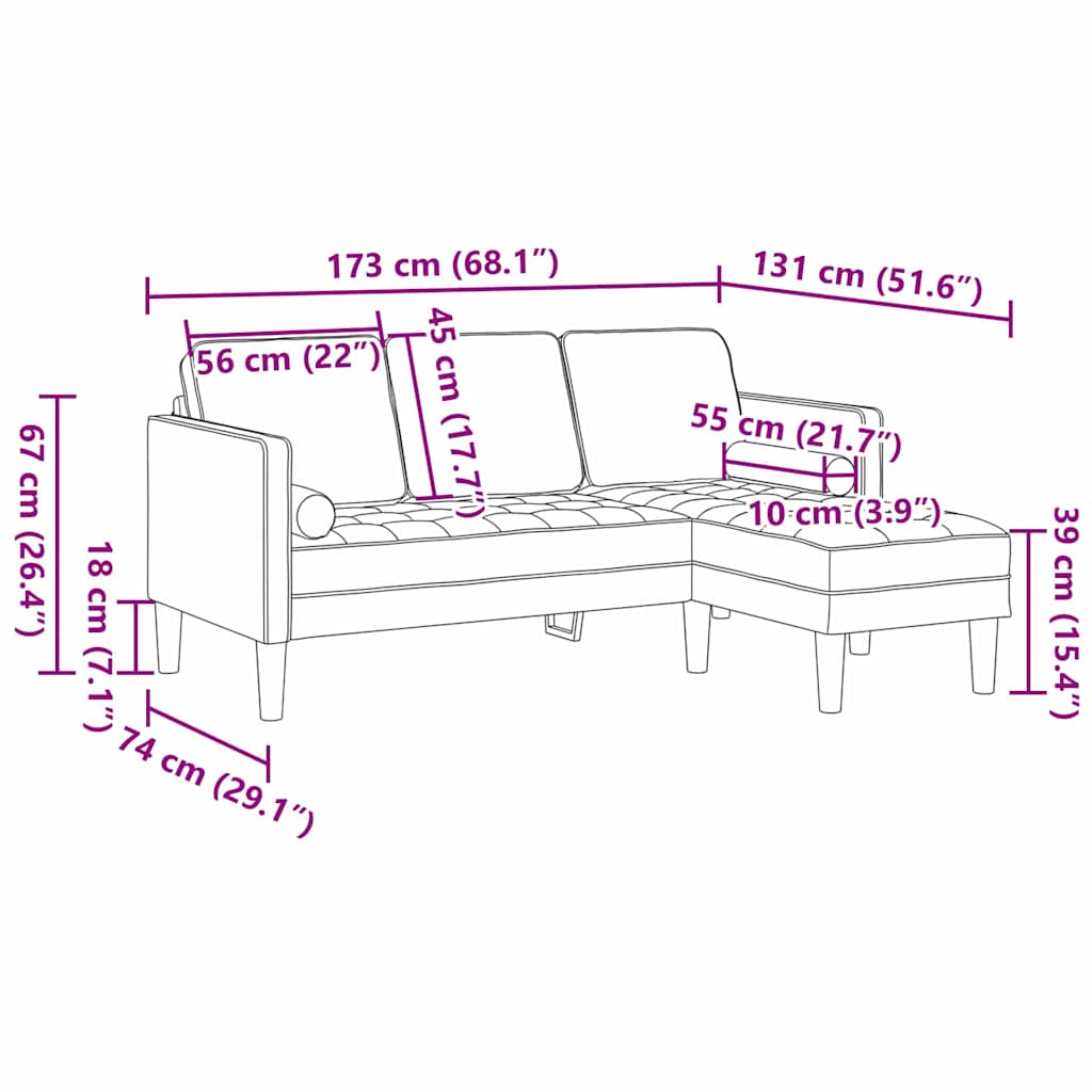 vidaXL 42001925 Sofas-Loveseats - View #7