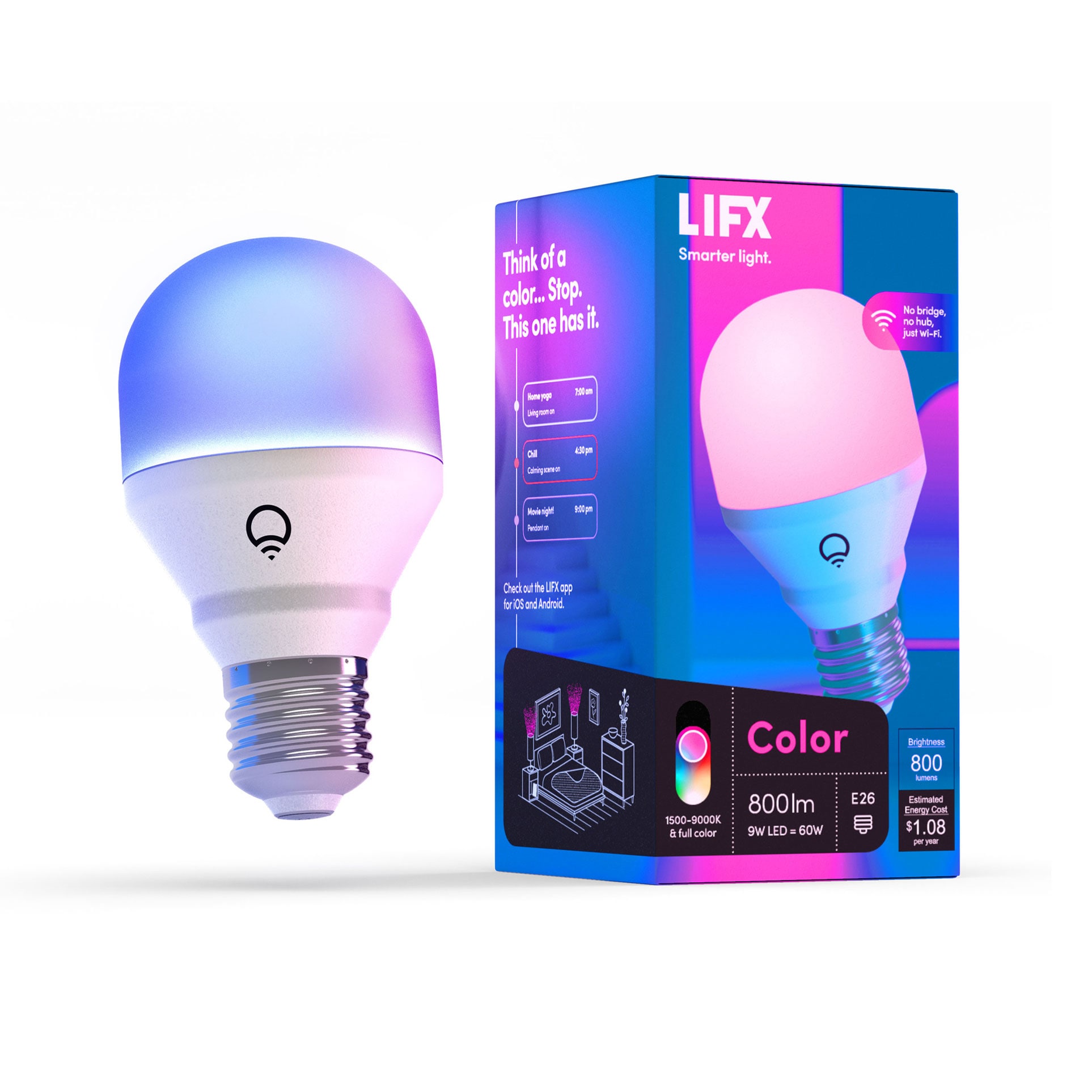 Mindst Skænk bekymre LIFX Light Bulbs at Lowes.com