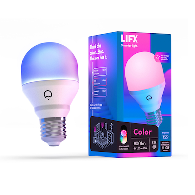Lifx Color Edison 9 Watt Eq E26 Full Dimmable Smart Led Light Bulb In The General Purpose Bulbs Department At Com - Can You Use Smart Light Bulbs In Ceiling Fans