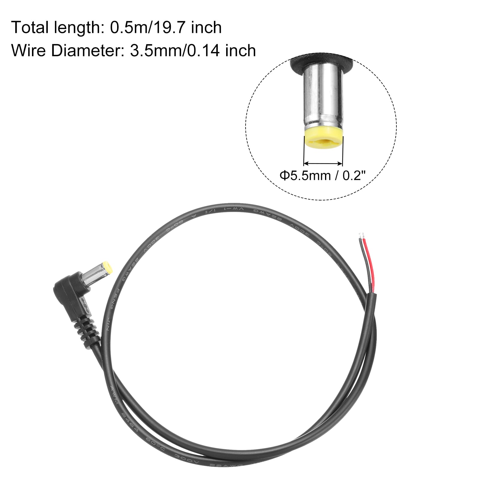 Unique Bargains S25093001UX7923 Stereo-Audio-Cables - View #2