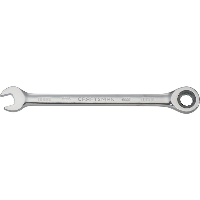 CRAFTSMAN 10mm 12-point Metric Ratchet Wrench in the Ratchet Wrenches &  Sets department at Lowes.com