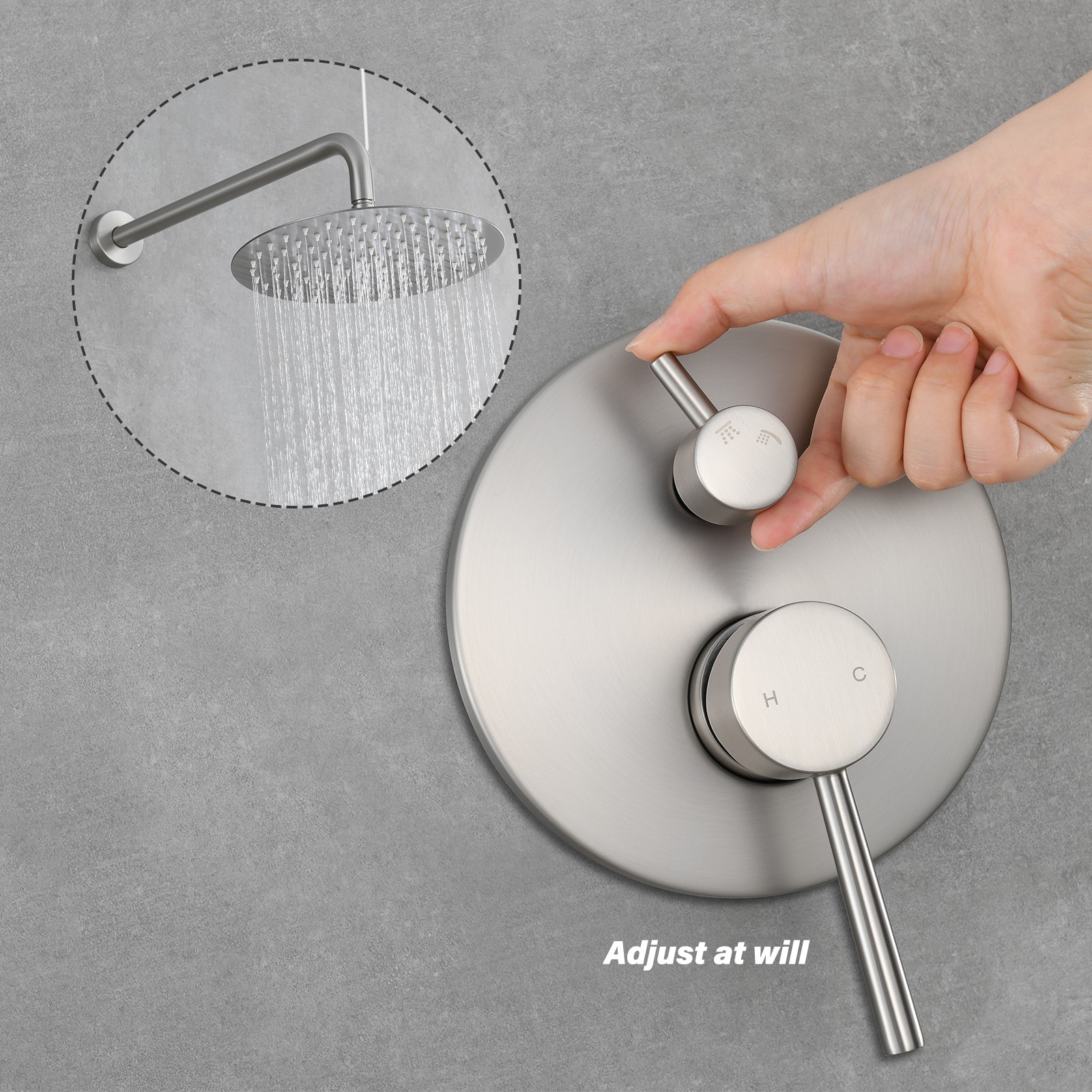 Flynama RB-QY-0769 Showerhead-Bar-Panels - View #7