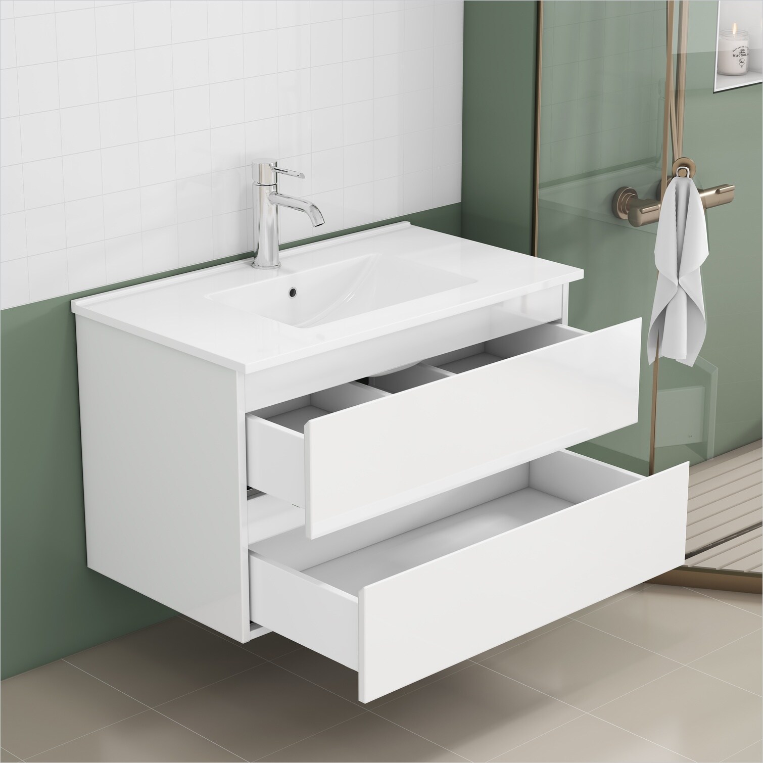 Naturefalls 0XP3UQ61AWFM Bath-Vanity-Combo - View #6