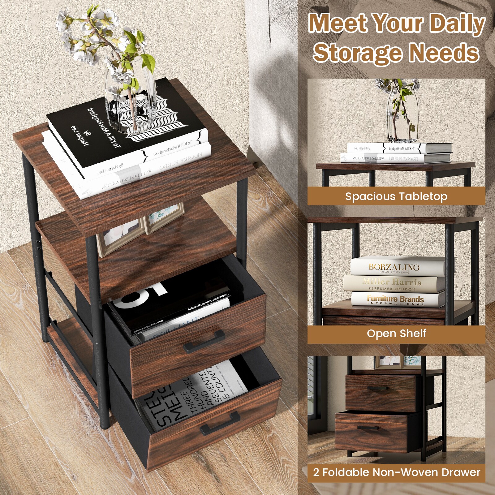 Fenbeli QLLSFENH552 End-Tables - View #5
