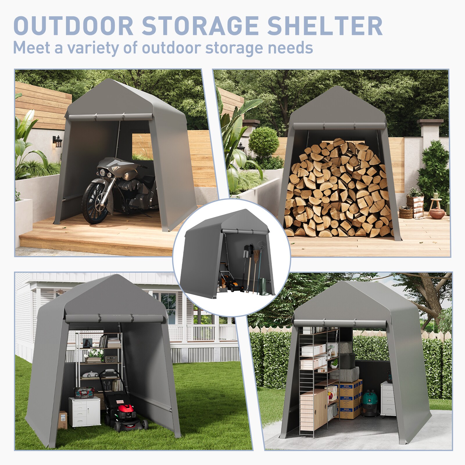 IdealHouse WEHHZ-H5584TXWJVWF Carport-Covers - View #7