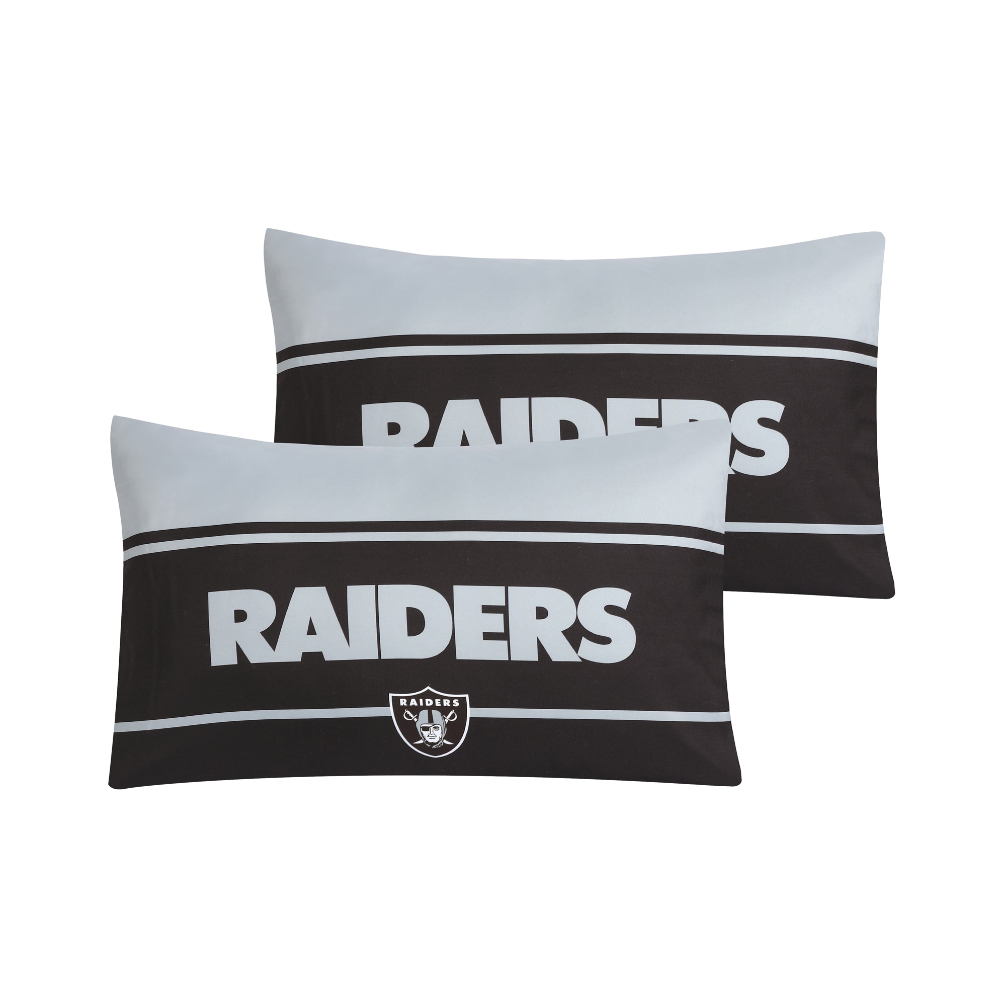 US Las Vegas Raiders 3PCS Duvet Cover Pillowcases Bedding Sets