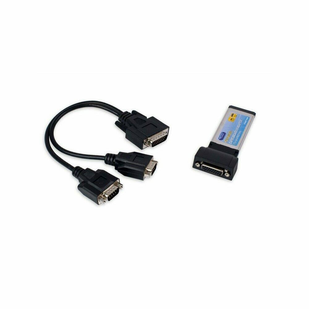 SkilledPower ZX9ASI5319 Controller Serial DB9-RS232-COM 2 Ports Express Card-34mm MCS9901 Chipset
