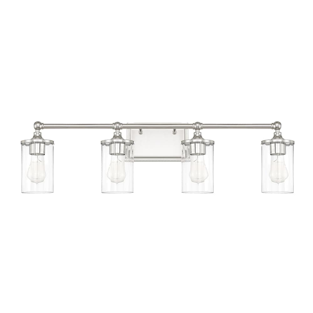 Capital Lighting  120741423 Camden 4 Light 33 Inch Wide Bathroom Vanity Light