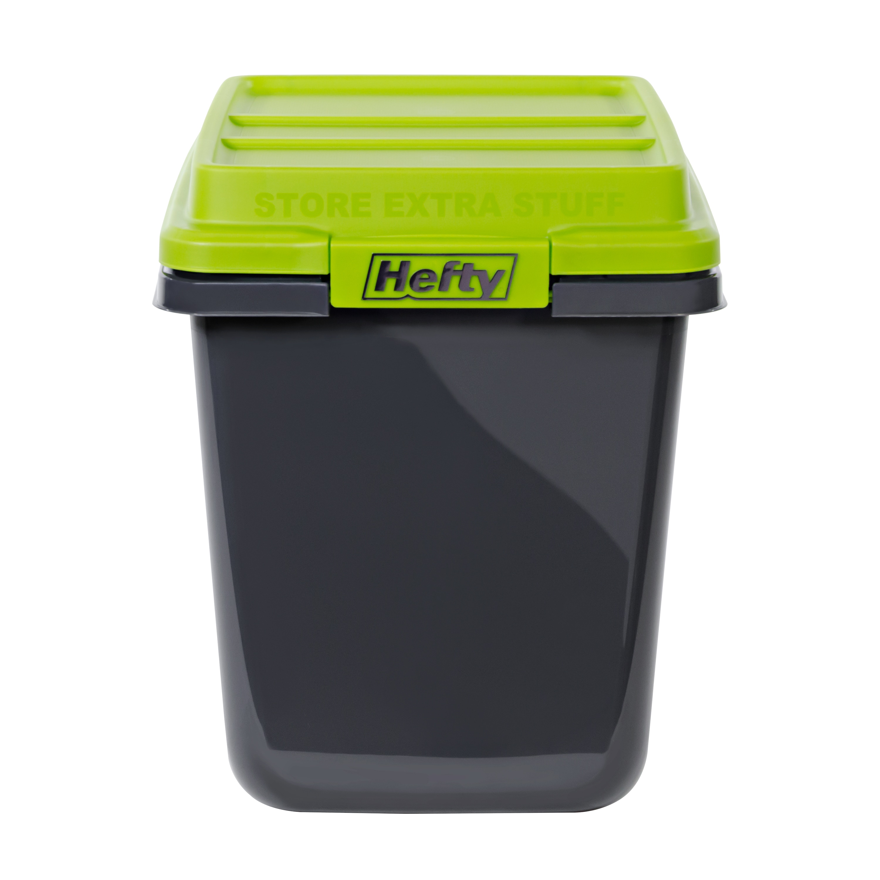 Mobil Plastic 80 Litre Two Tone Bin Grey Base and Green Lid 