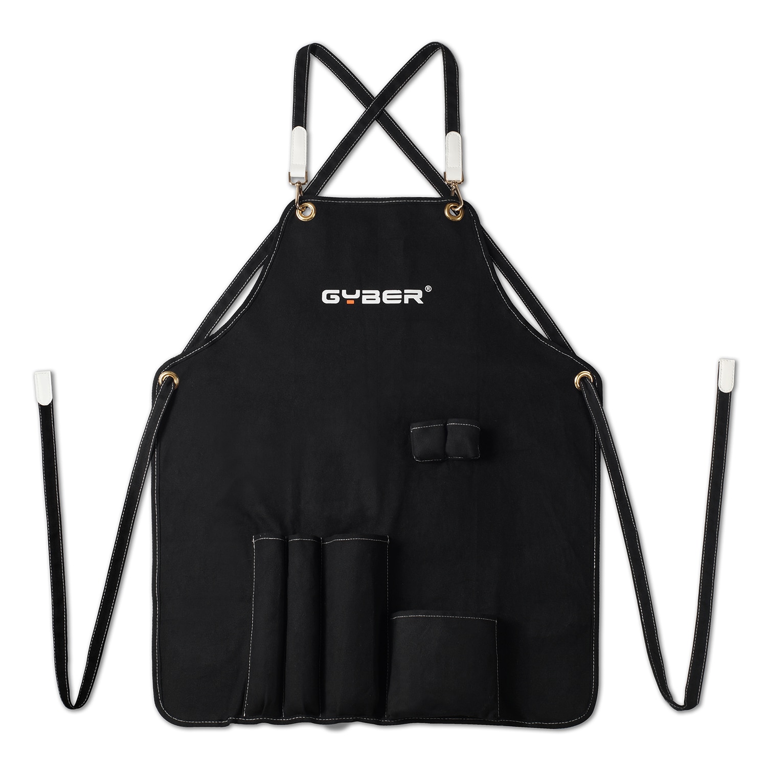 Gyber Black Cotton Grilling Apron at Lowes.com