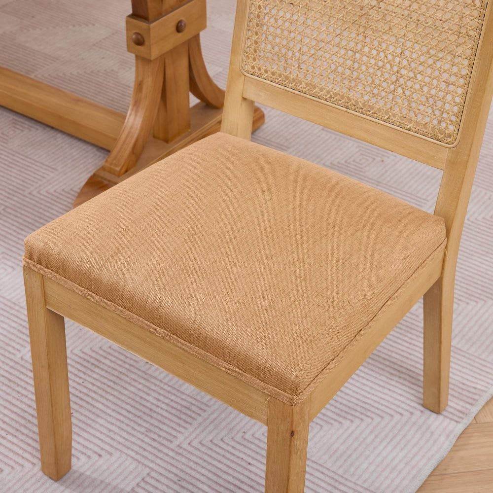Coolbibila QUILT-DINING-TAN Dining-Chairs - View #6
