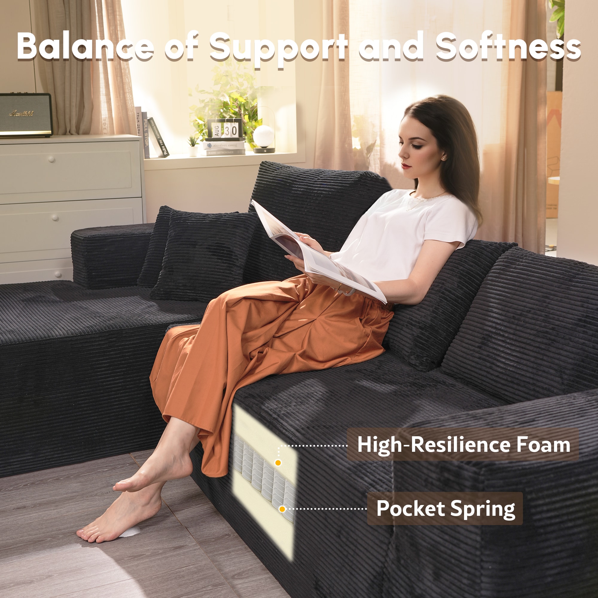 Pouuin SVI40L Sofas-Loveseats - View #4