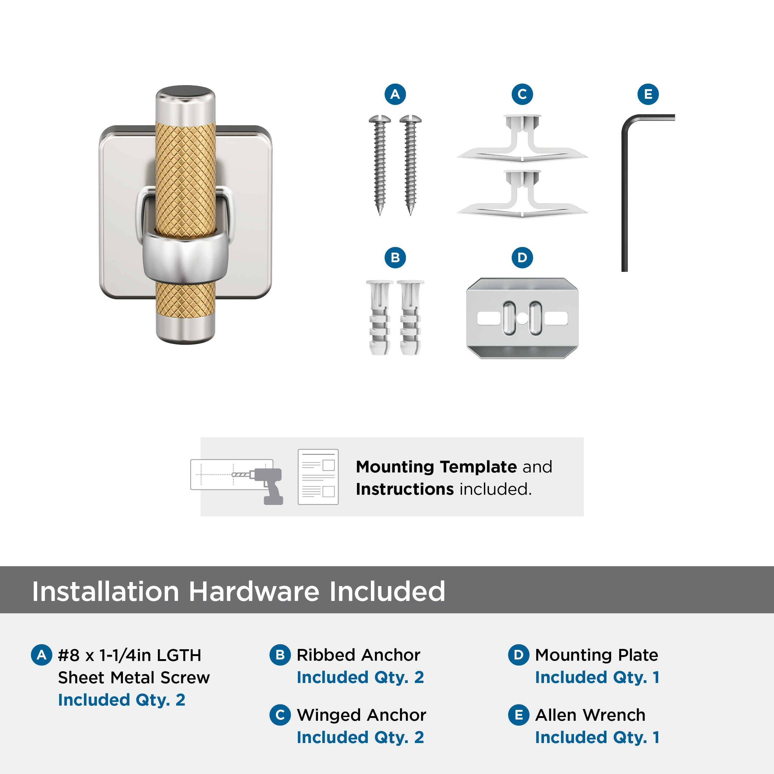 Amerock BH36563PNCZ Robe-Hooks - View #5