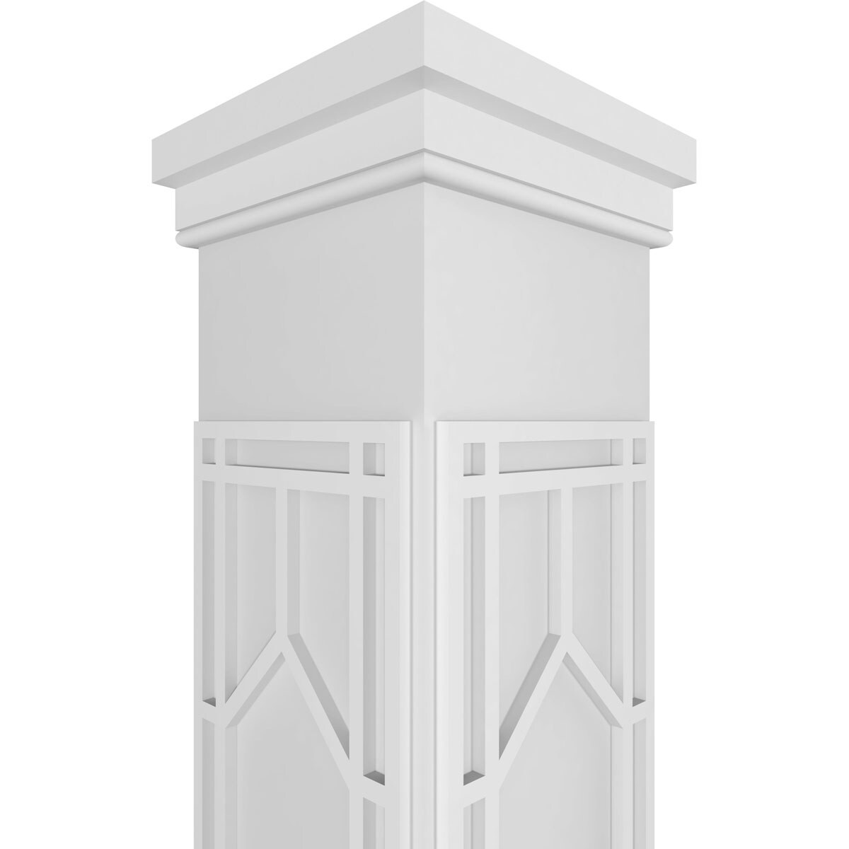 Ekena Millwork CC0808ENSHKPRPR Column-Wraps - View #4