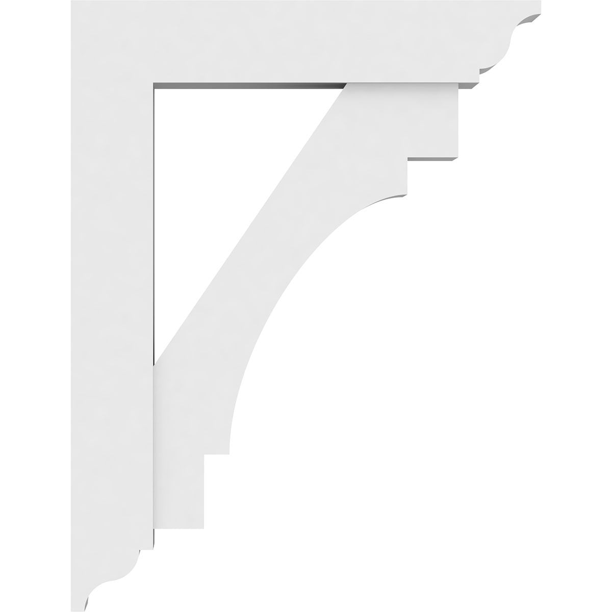 Ekena Millwork BKTP03X20X26MRC01 Exterior-Brackets-Braces - View #3