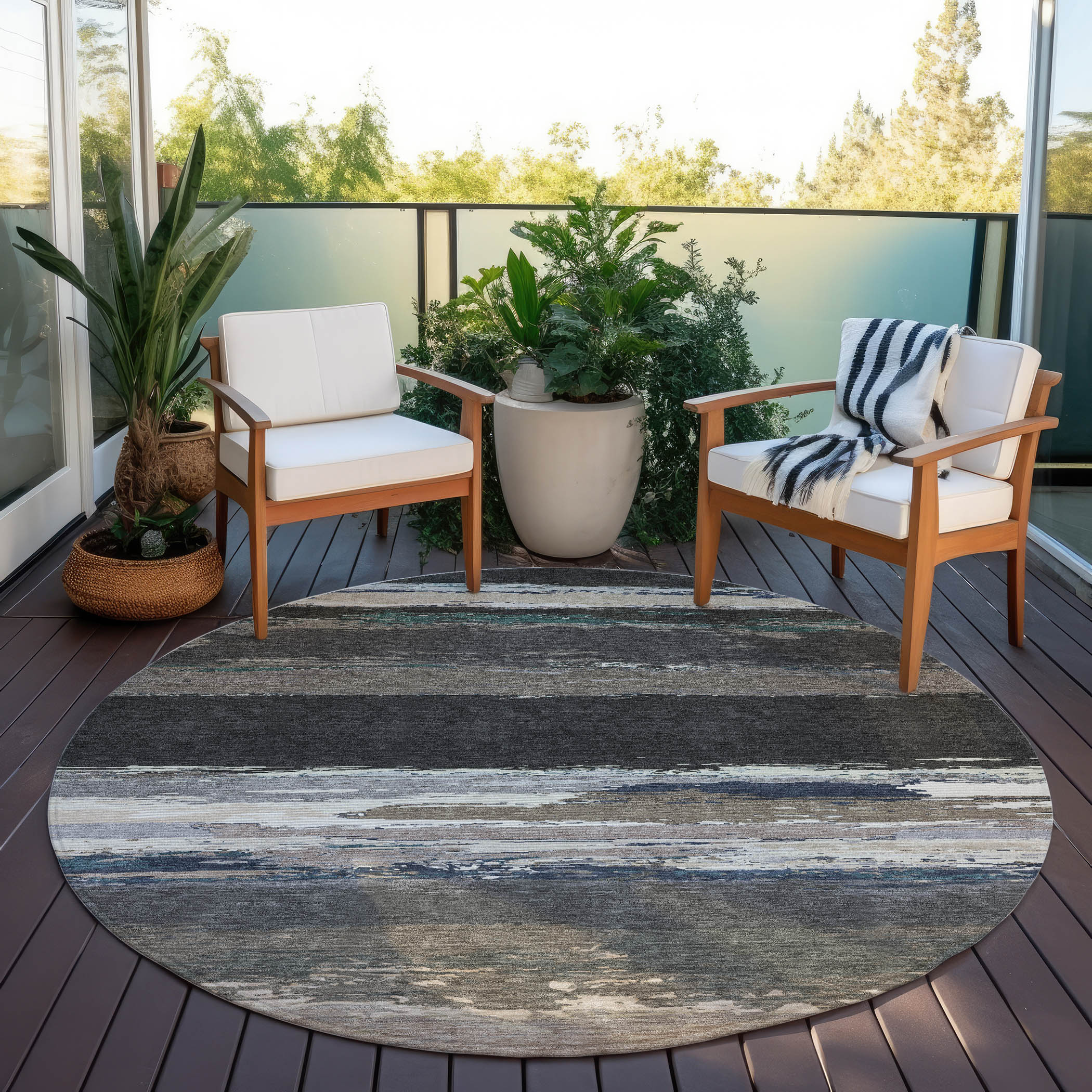 Addison Rugs ACN1280BK8RO rugs - View #7