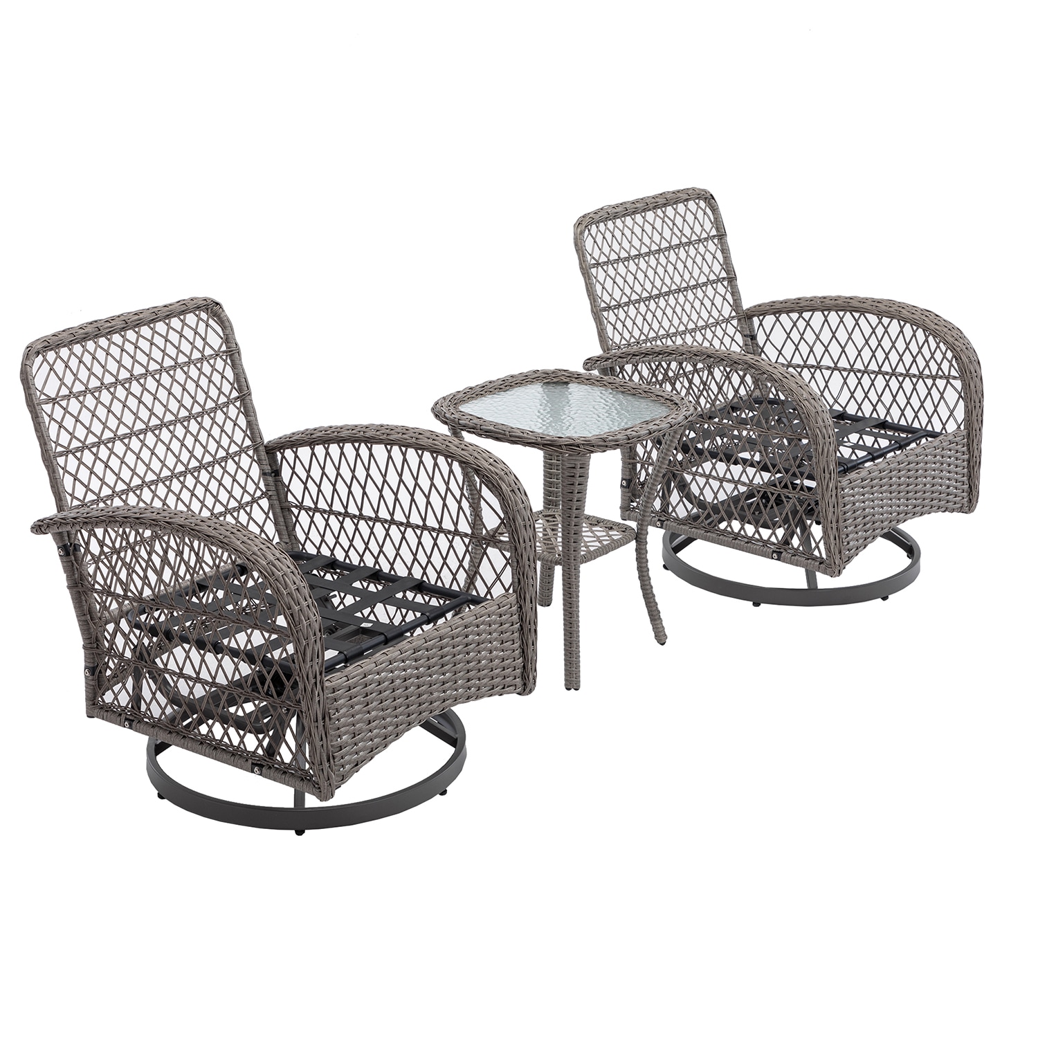 SINOFURN SYB060023GY Patio-Chairs - View #3