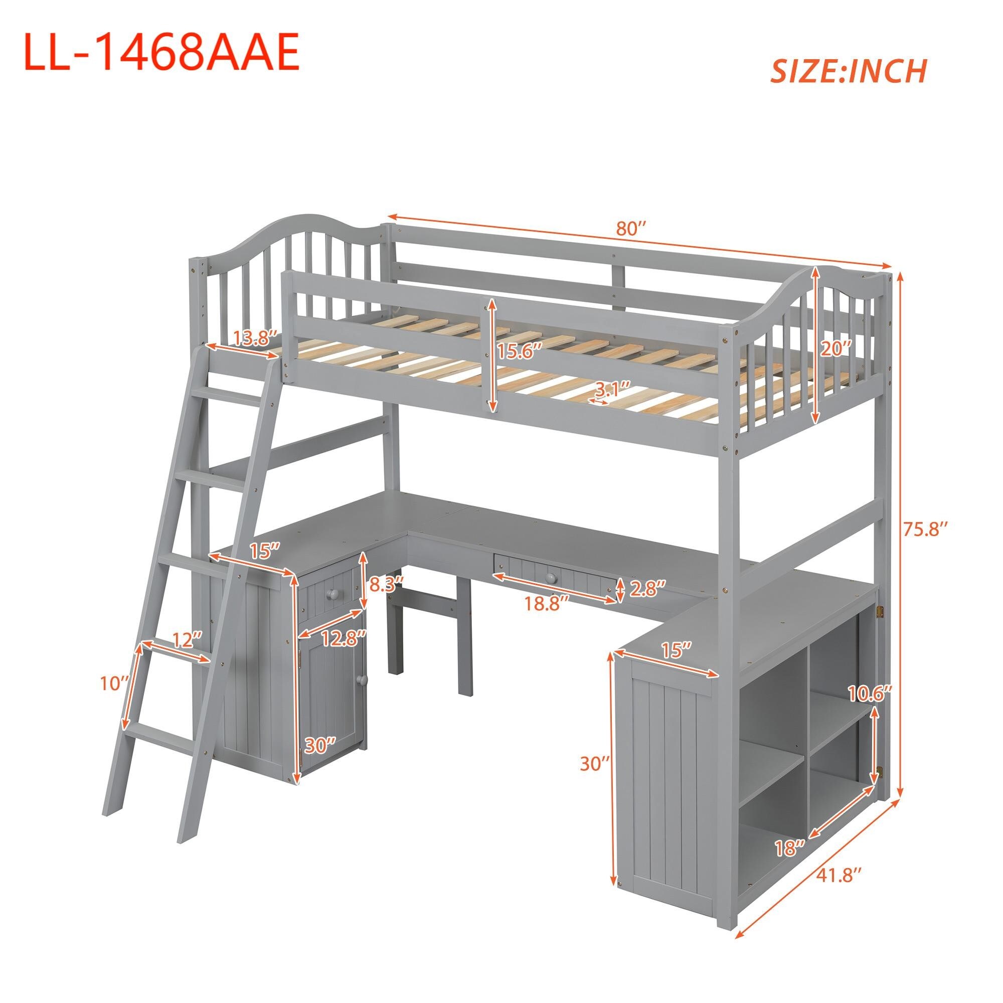 Yiekholo LL-1468AAE Bunk-Beds - View #8