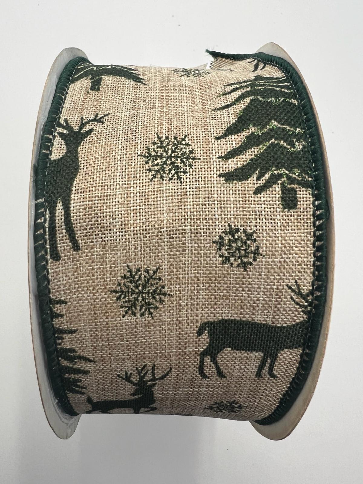 Holiday Living 4503P2408LO 2.5-Inches Deer Christmas Decor